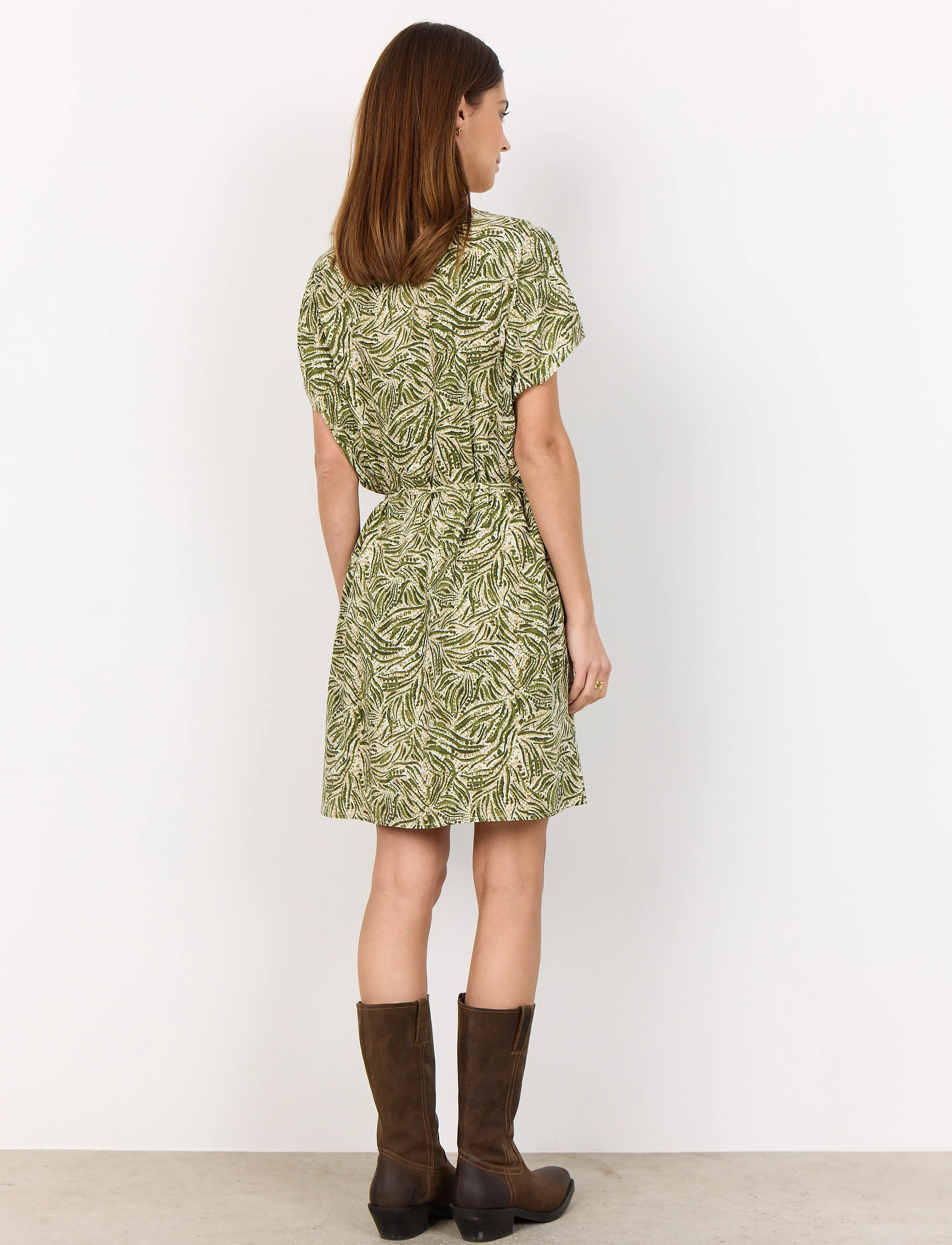 Soyaconcept - SC-REGINE - sommarklänningar - calliste green combi - 4