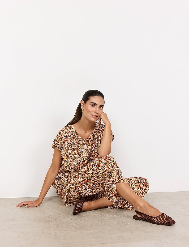 Soyaconcept - SC-REGINE - sommerkjoler - mandarin combi - 0