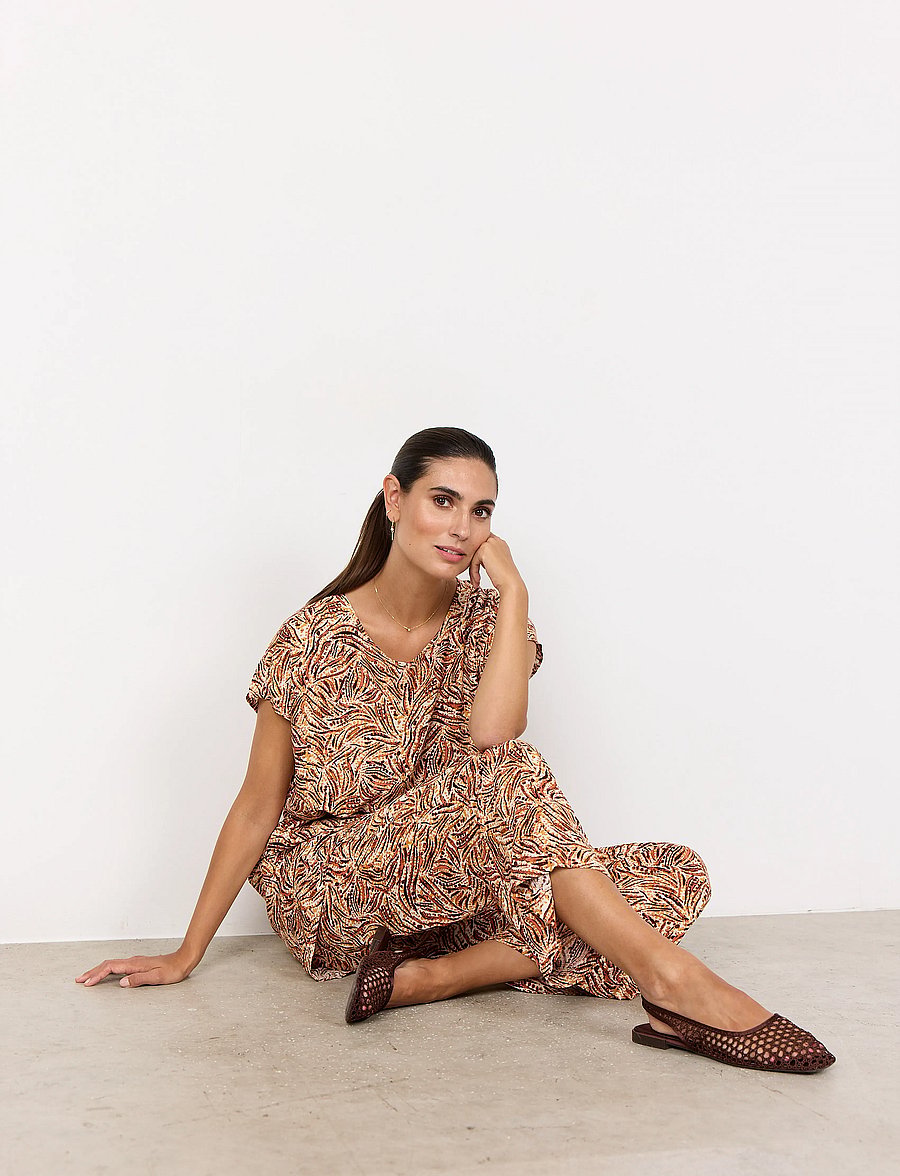 Soyaconcept - SC-REGINE - sommerkleider - mandarin combi - 0