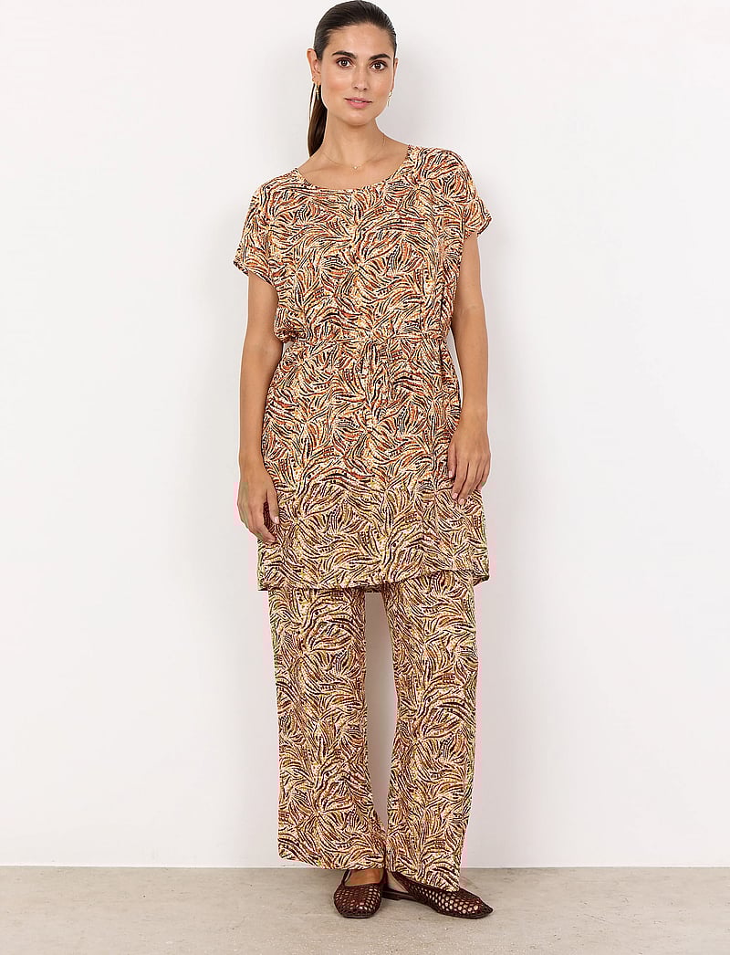 Soyaconcept - SC-REGINE - sommerkjoler - mandarin combi - 4