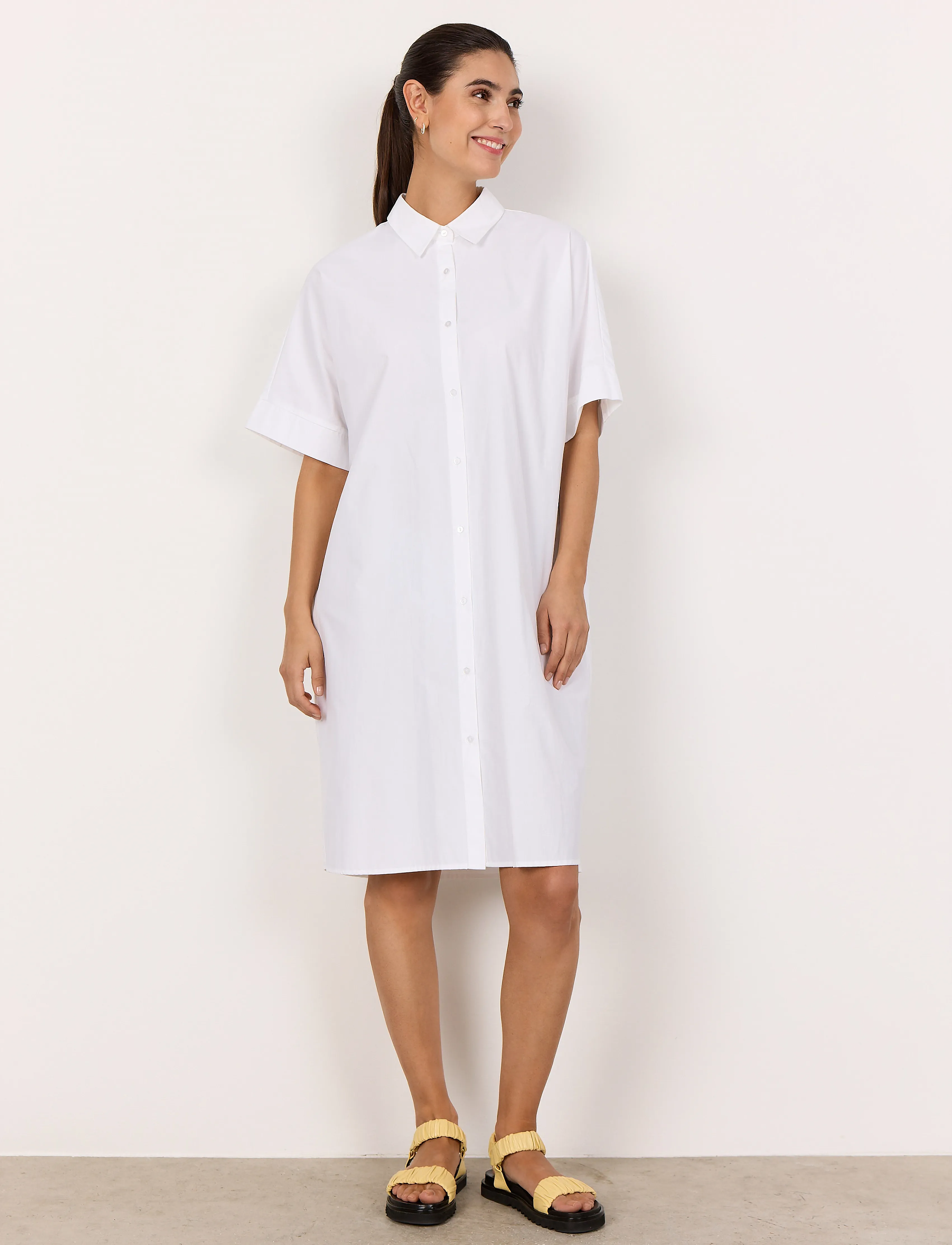 Soyaconcept - SC-NETTI - skjortekjoler - white - 3