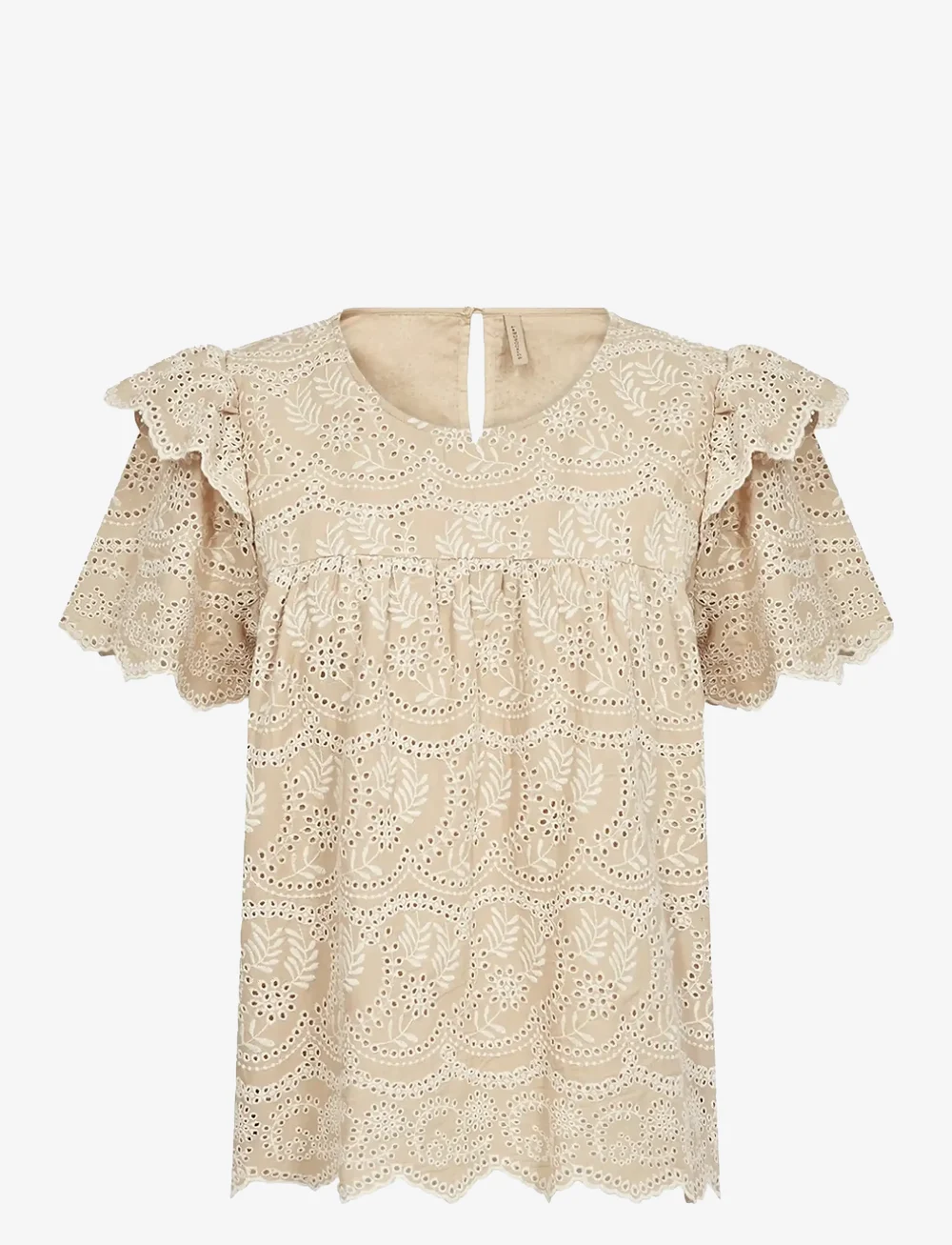 Soyaconcept - SC-RAHEEN - bluzki z krótkim rękawem - sand combi - 1