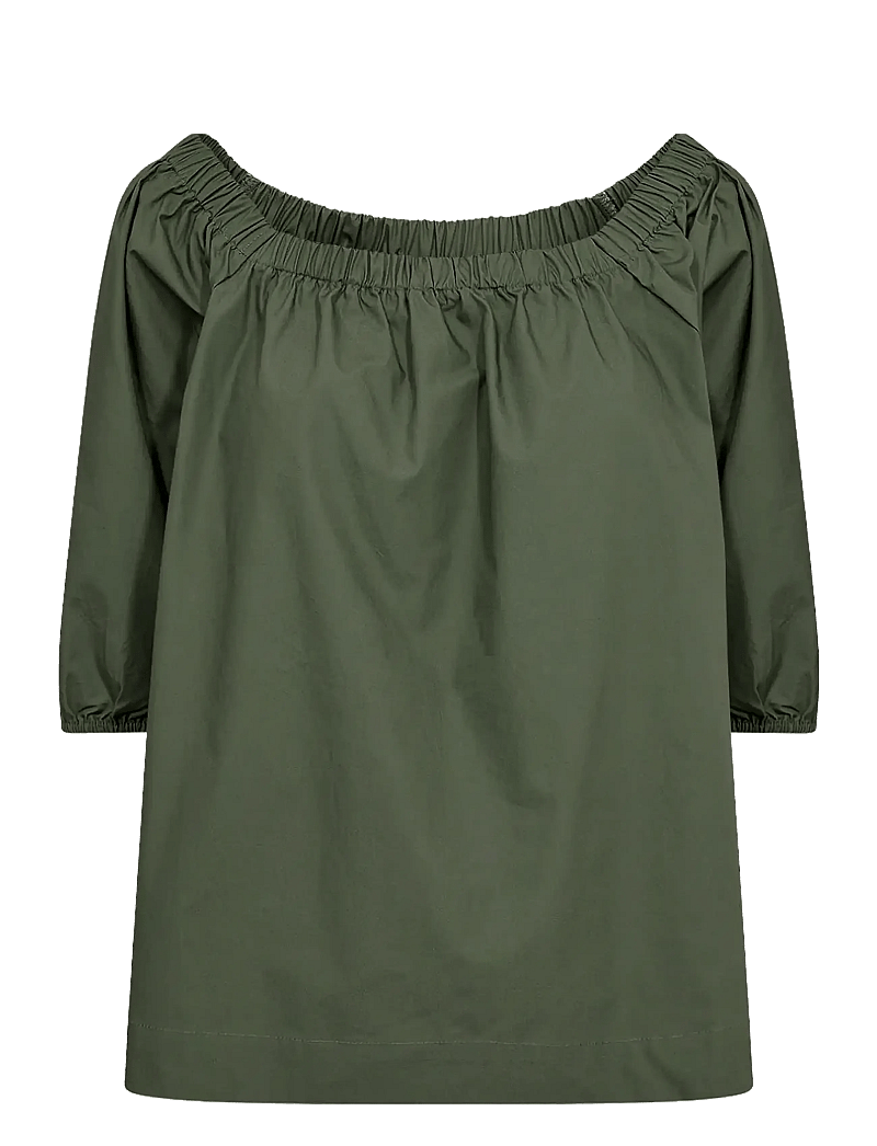 Soyaconcept - SC-RACHELLE - long sleeved blouses - dark army - 1
