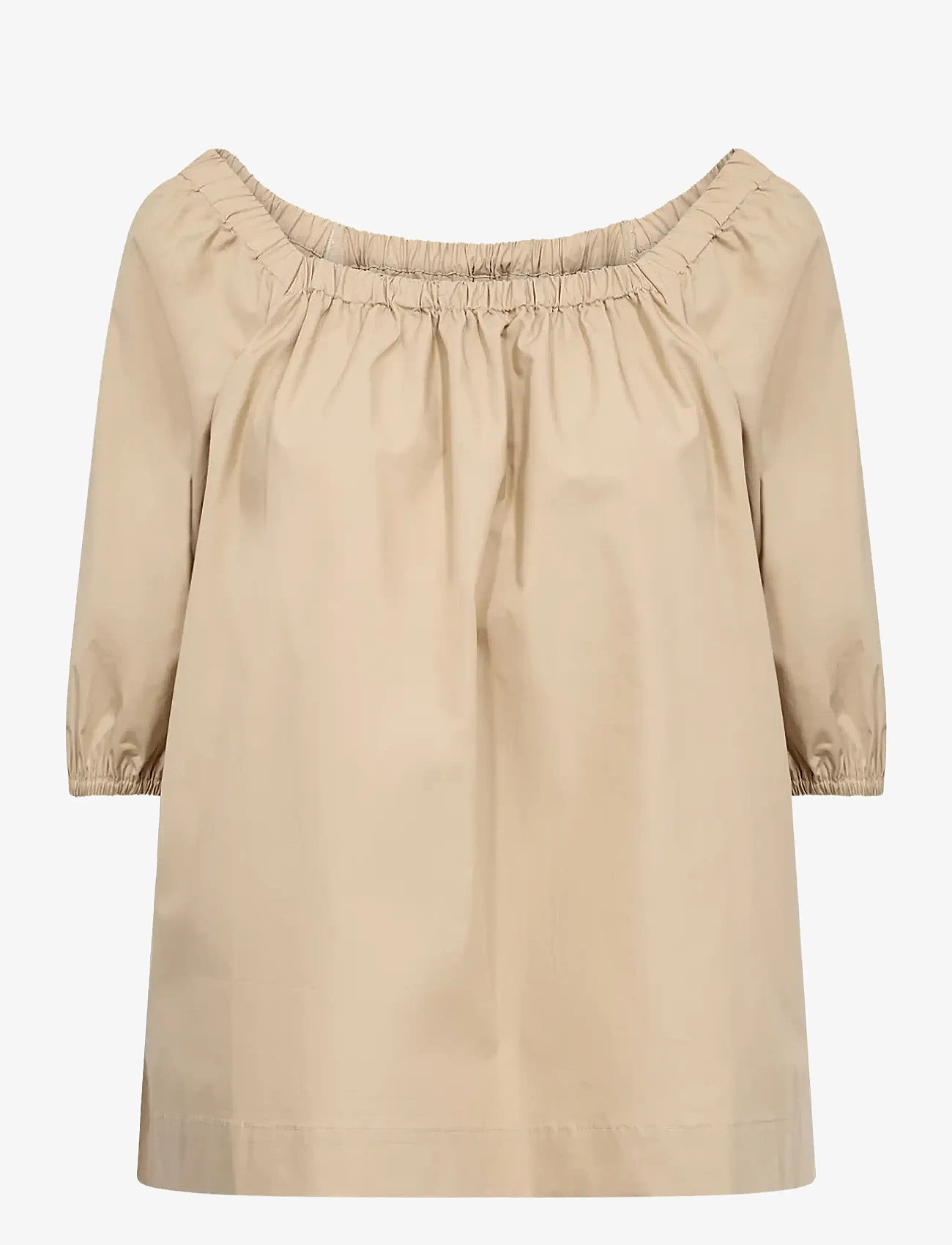 Soyaconcept - SC-RACHELLE - long sleeved blouses - sand - 1