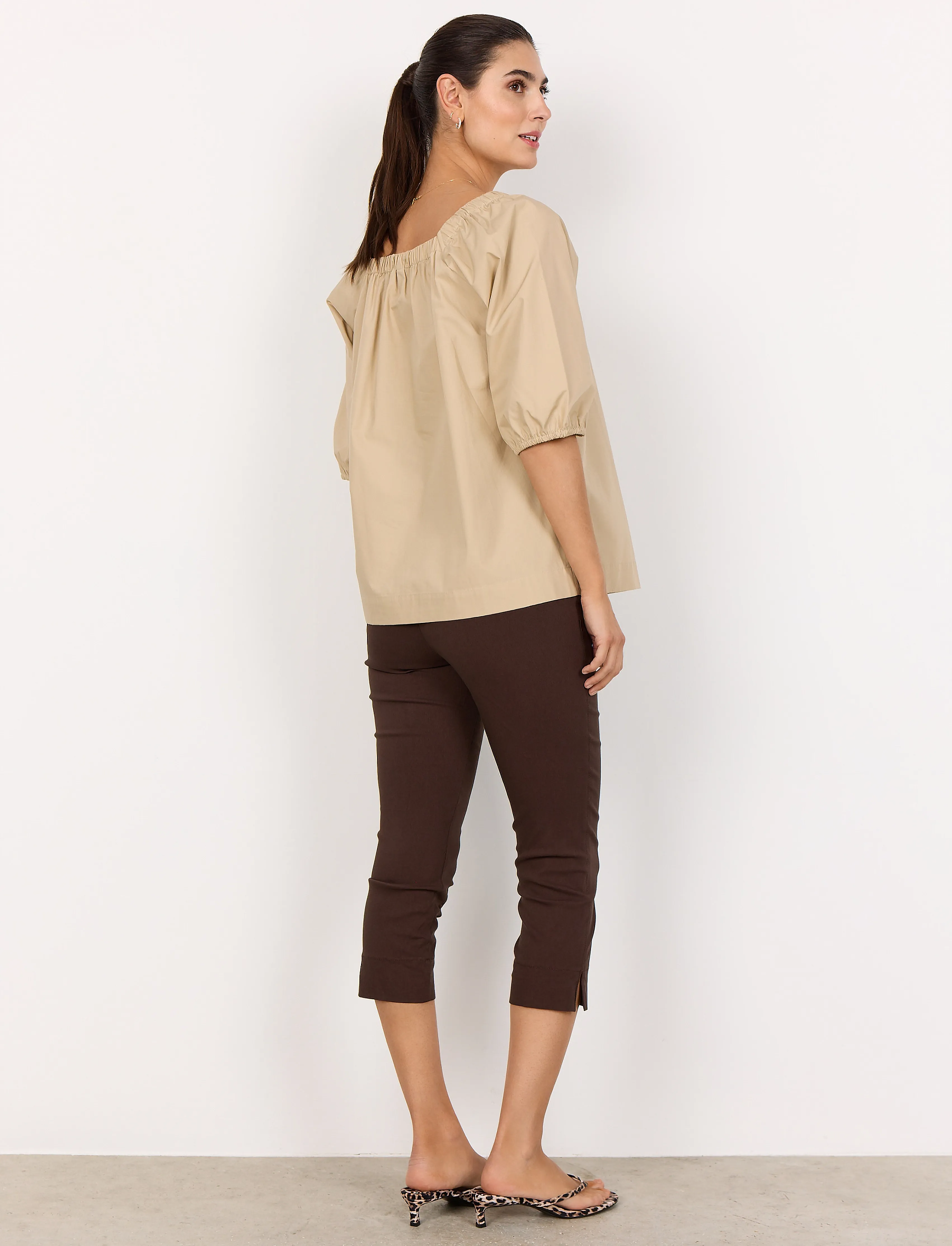 Soyaconcept - SC-RACHELLE - langærmede bluser - sand - 4