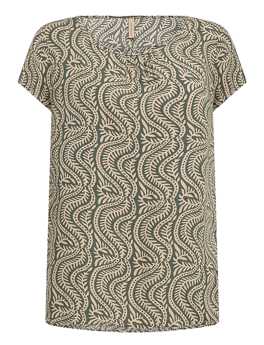 Soyaconcept - SC-ROSITTA - t-shirts - dark army combi - 1