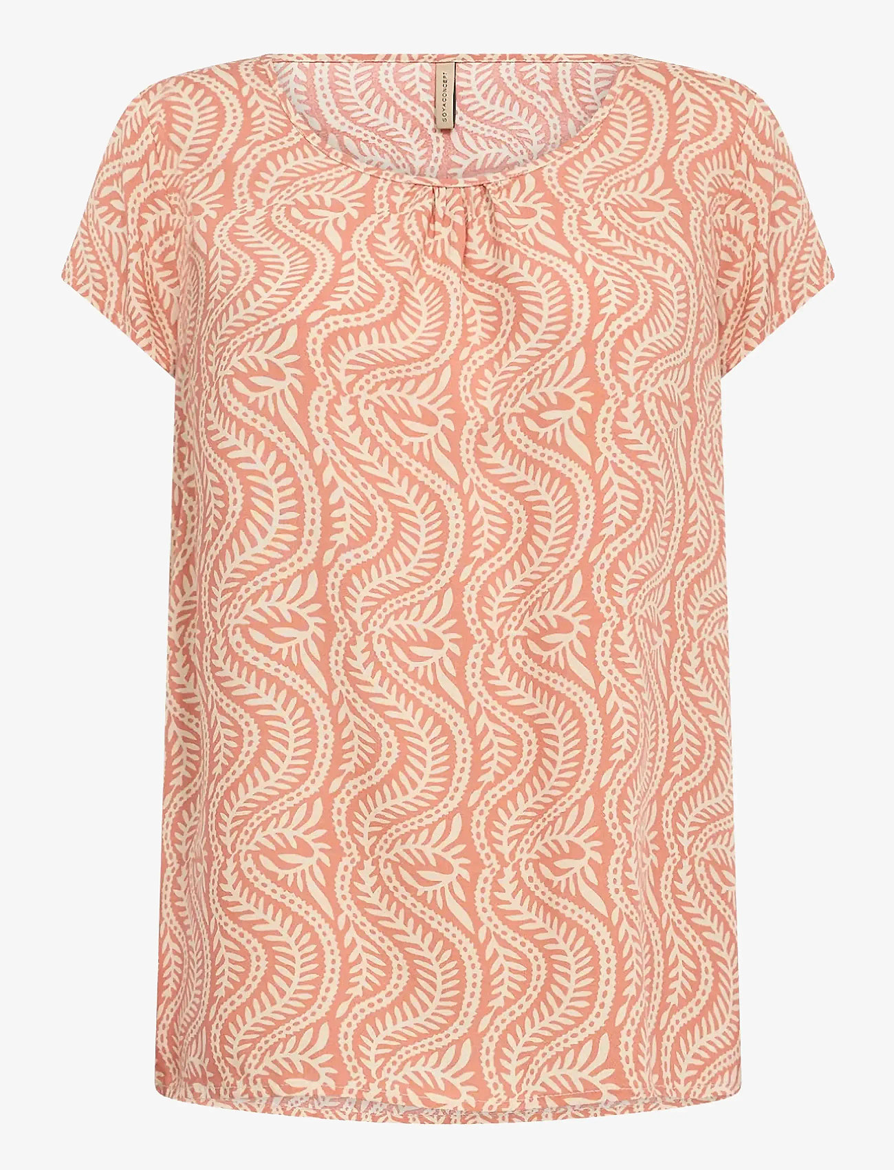 Soyaconcept - SC-ROSITTA - t-shirts - mandarin combi - 1