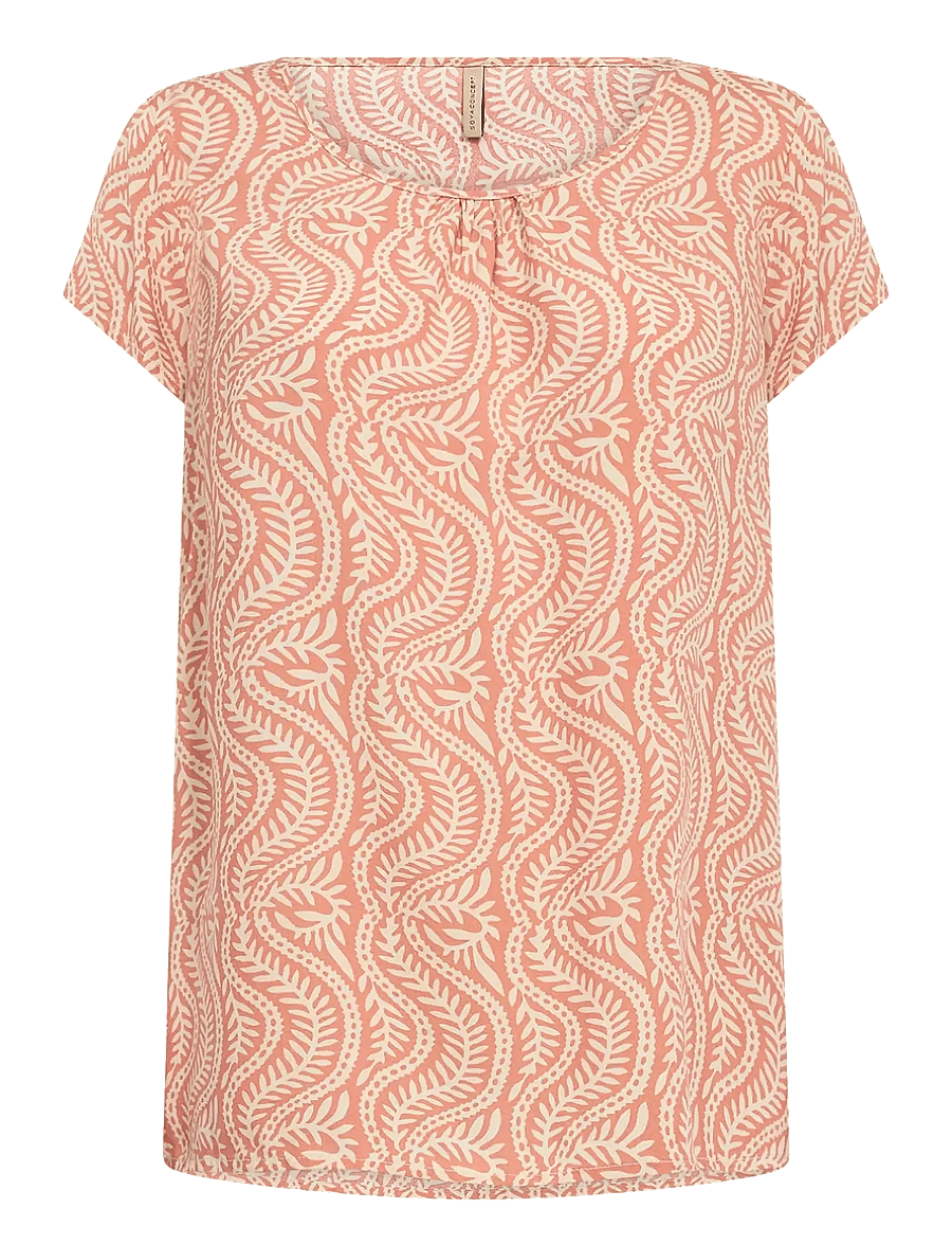 Soyaconcept - SC-ROSITTA - t-shirts - mandarin combi - 1