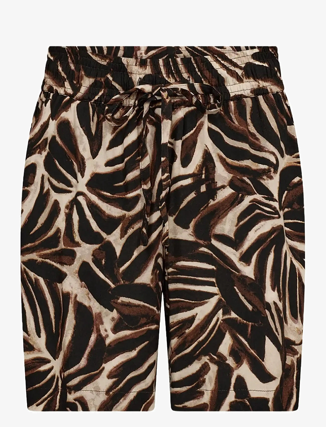 Soyaconcept - SC-ROKSANA - lühikesed vabaajapüksid - hot fudge combi - 1