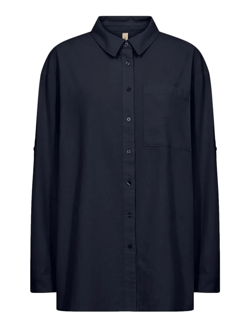 Soyaconcept - SC-CISSIE - langärmlige hemden - 6910 navy - 1