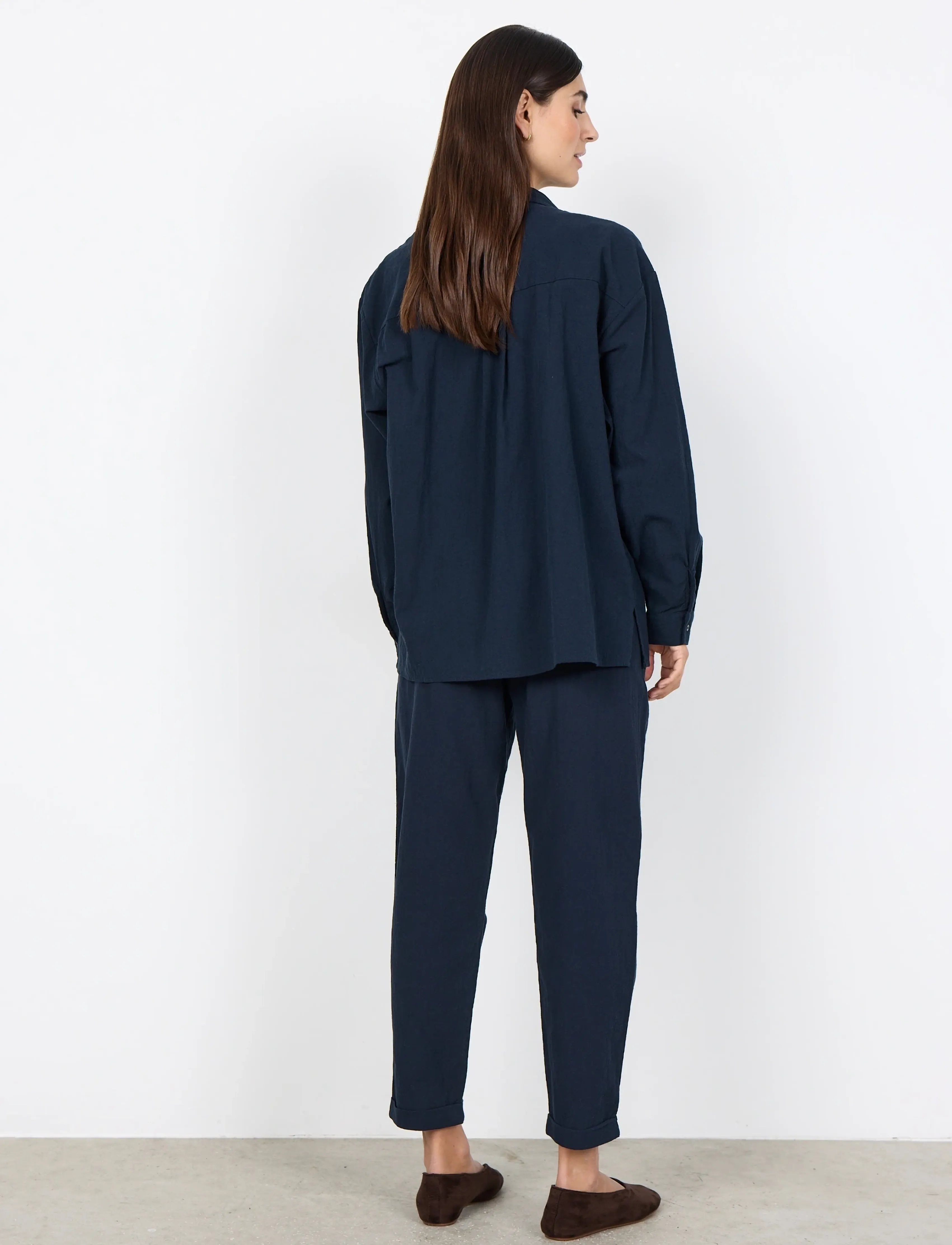 Soyaconcept - SC-CISSIE - langärmlige hemden - 6910 navy - 4