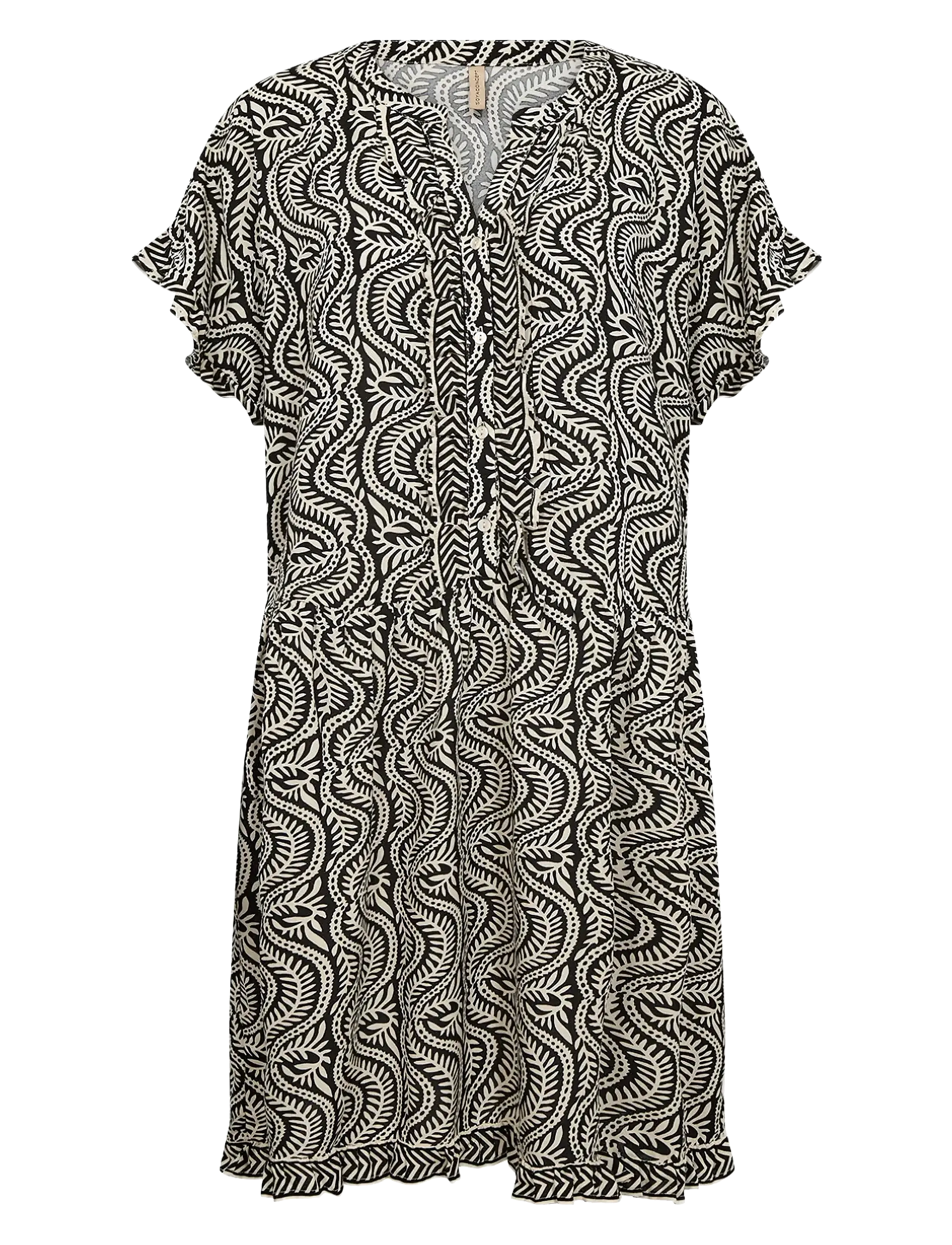Soyaconcept SC-ROSITTA - Kjoler - BLACK COMBI / multi