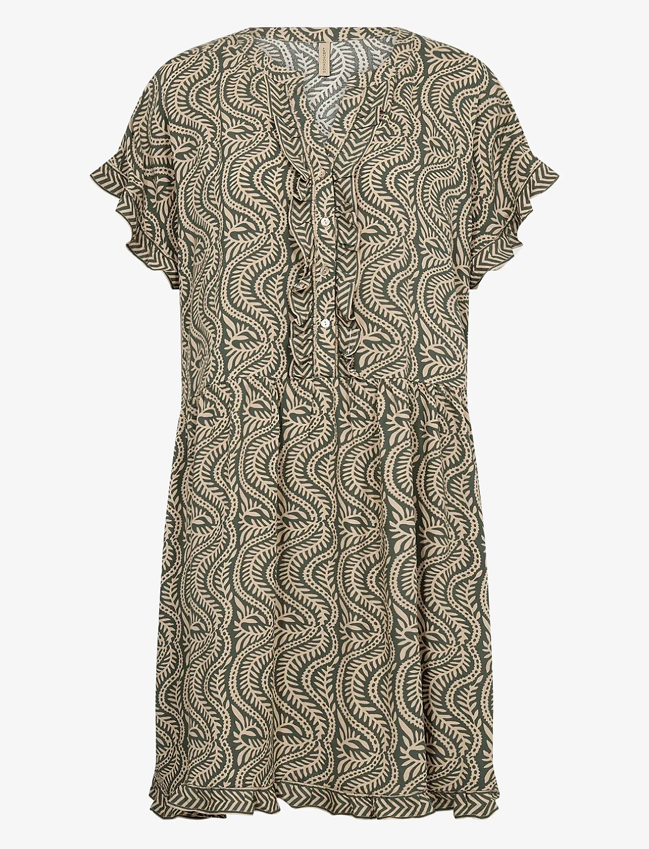 Soyaconcept - SC-ROSITTA - sommerkleider - dark army combi - 0