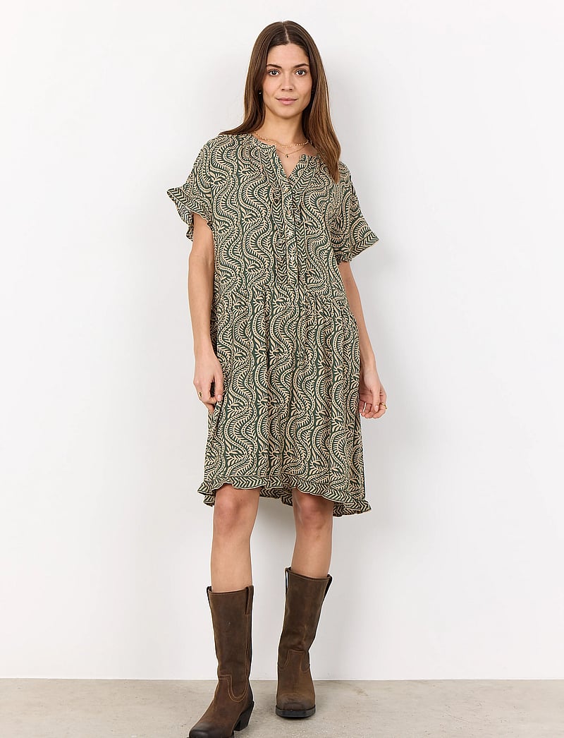 Soyaconcept - SC-ROSITTA - sommerkleider - dark army combi - 3