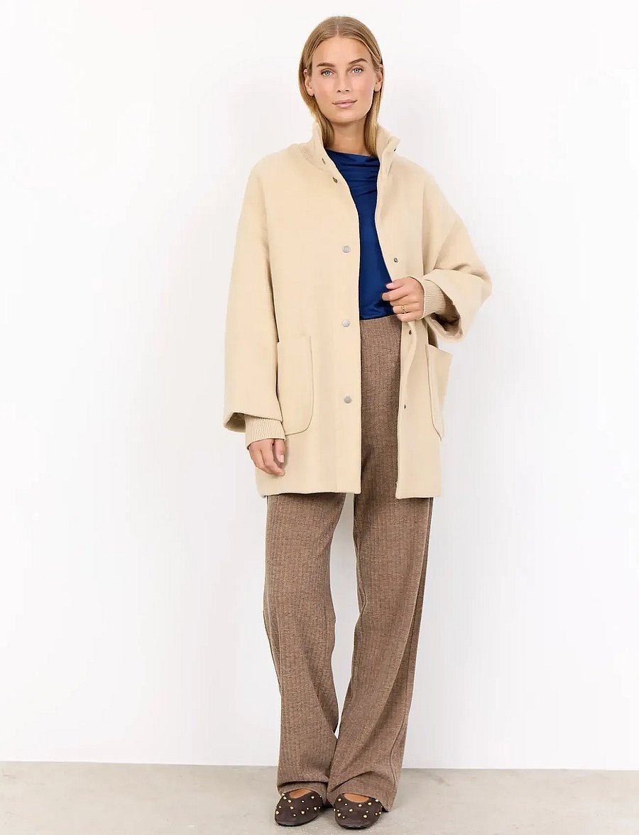 Soyaconcept - SC-ASTA - wolljacken - 8008 sand - 4