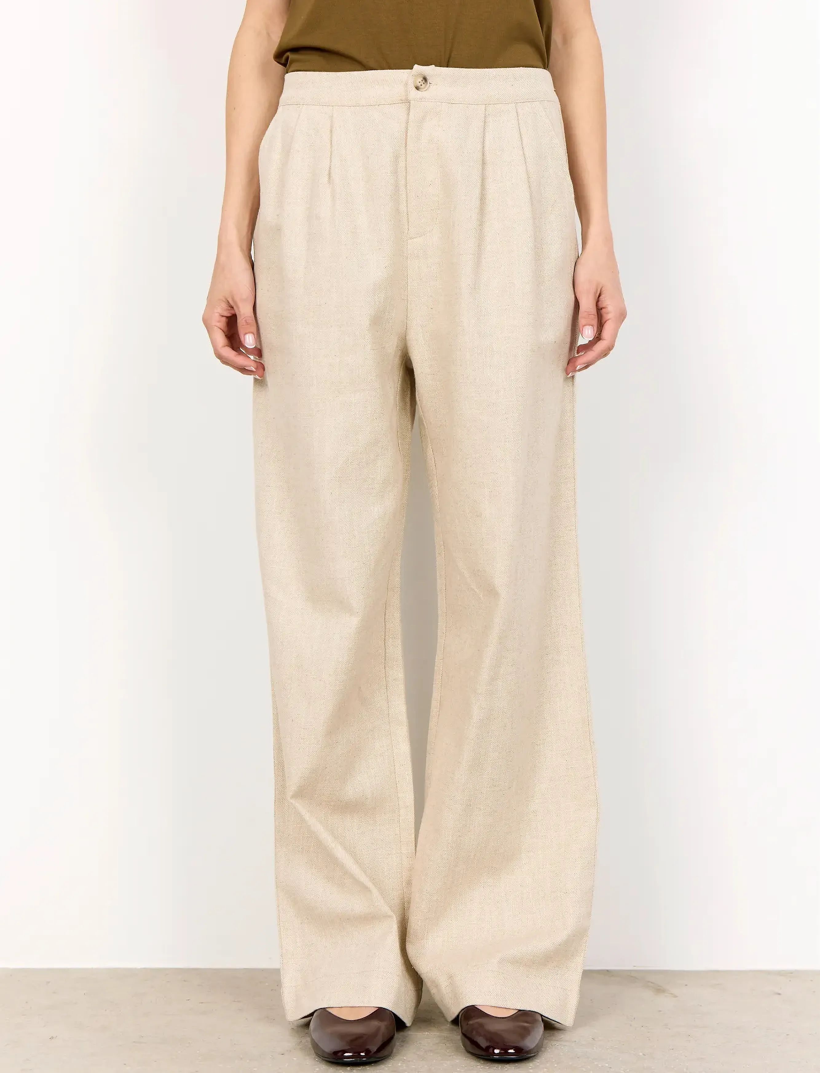 Soyaconcept - SC-SIMI - formele broeken - 8008 sand - 4