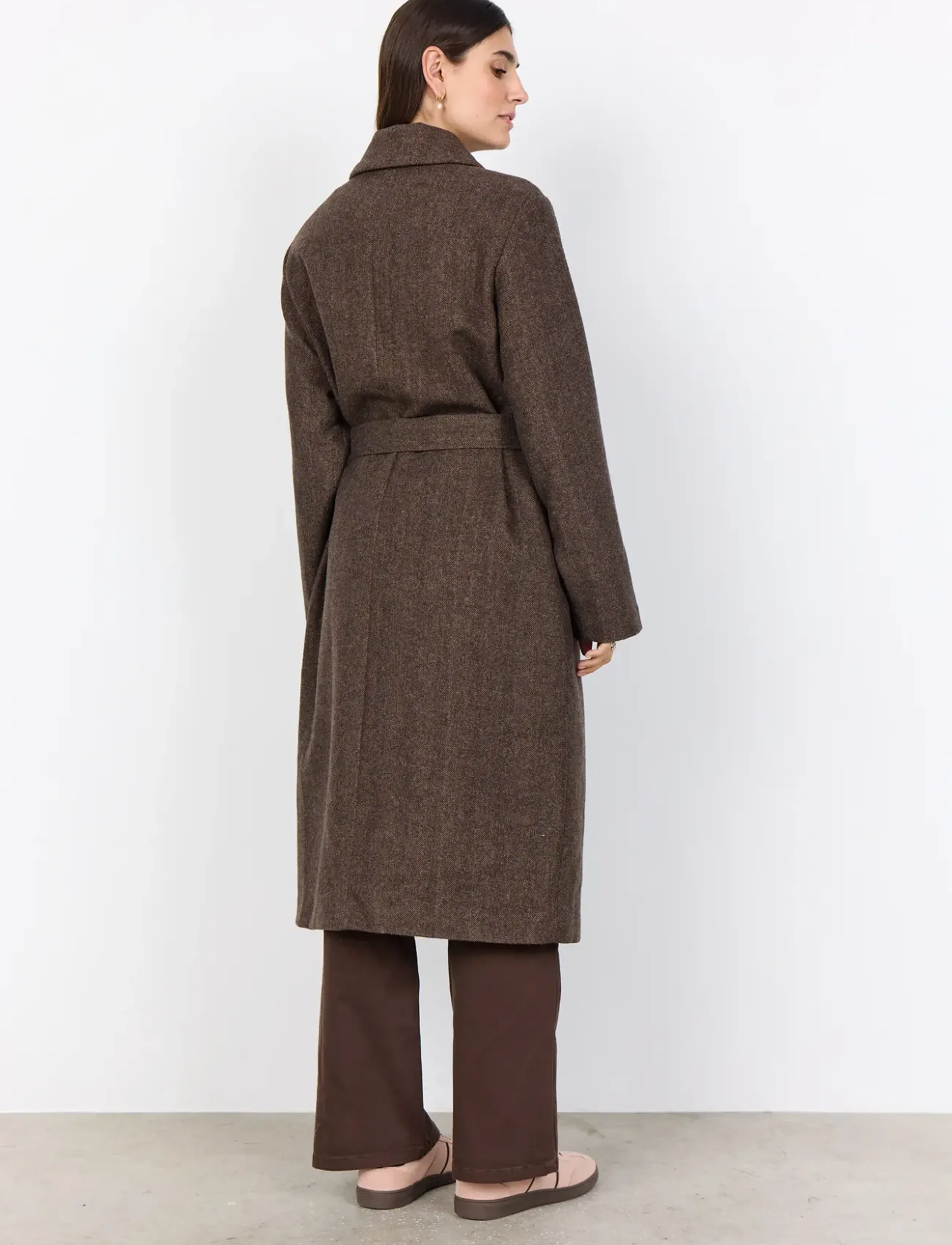 Soyaconcept - SC-SHAKIRA - winter jackets - 8694c hot fudge combi - 3