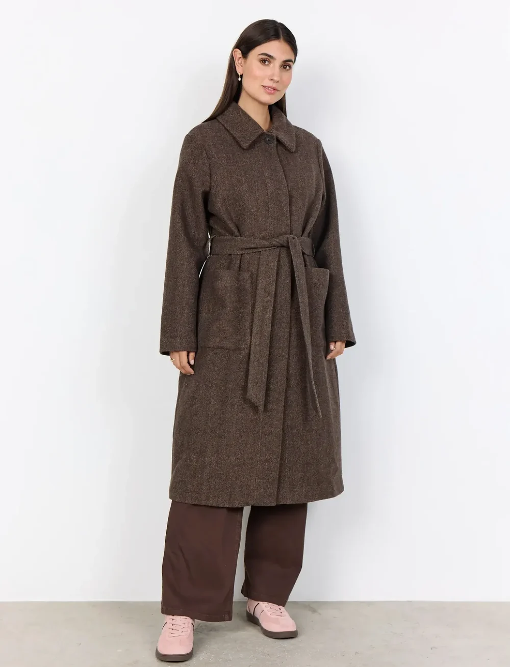 Soyaconcept - SC-SHAKIRA - wollmäntel - 8694c hot fudge combi - 4