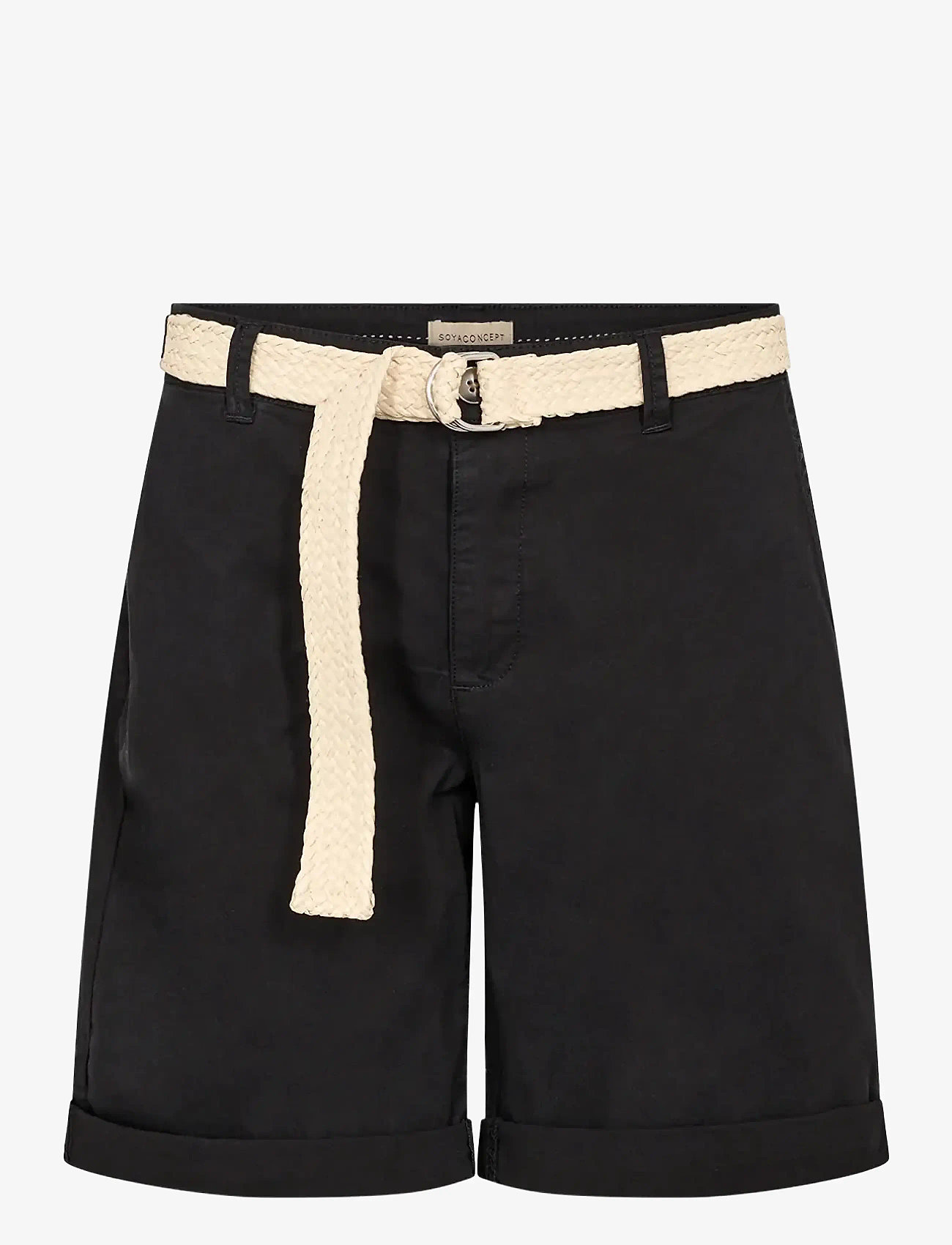 Soyaconcept - SC-ROVENA - chino lühikesed püksid - black - 0