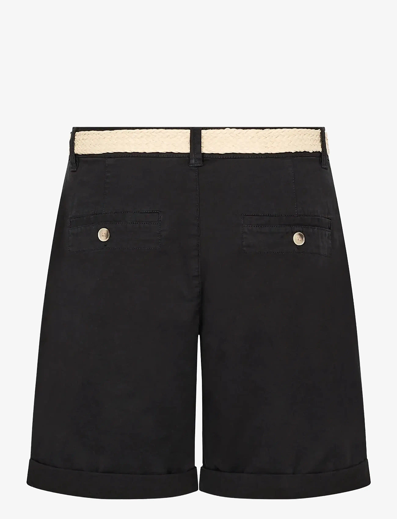 Soyaconcept - SC-ROVENA - chino lühikesed püksid - black - 1