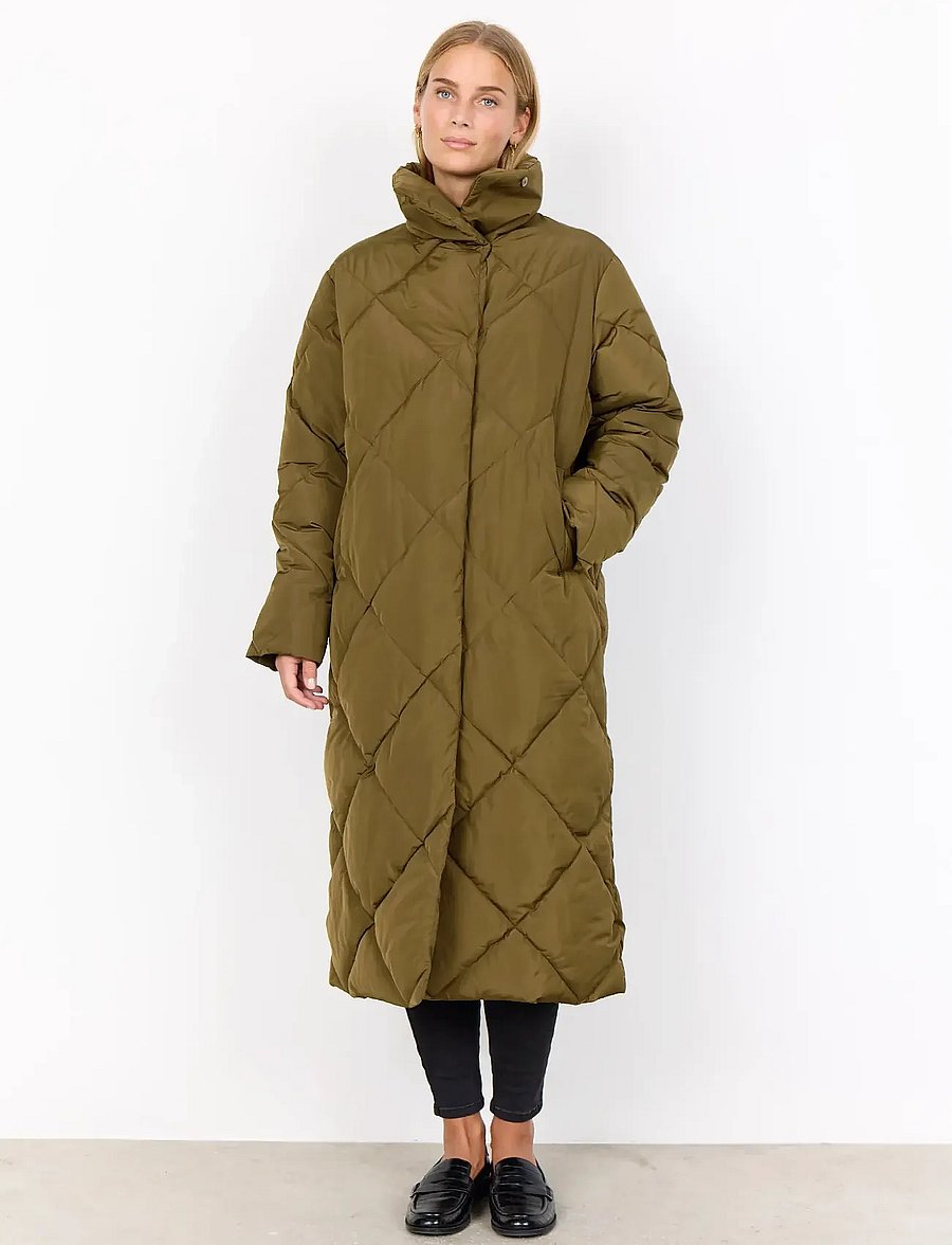 Soyaconcept - SC-NINA - kurtki wiosenne - 7965 dark olive - 3