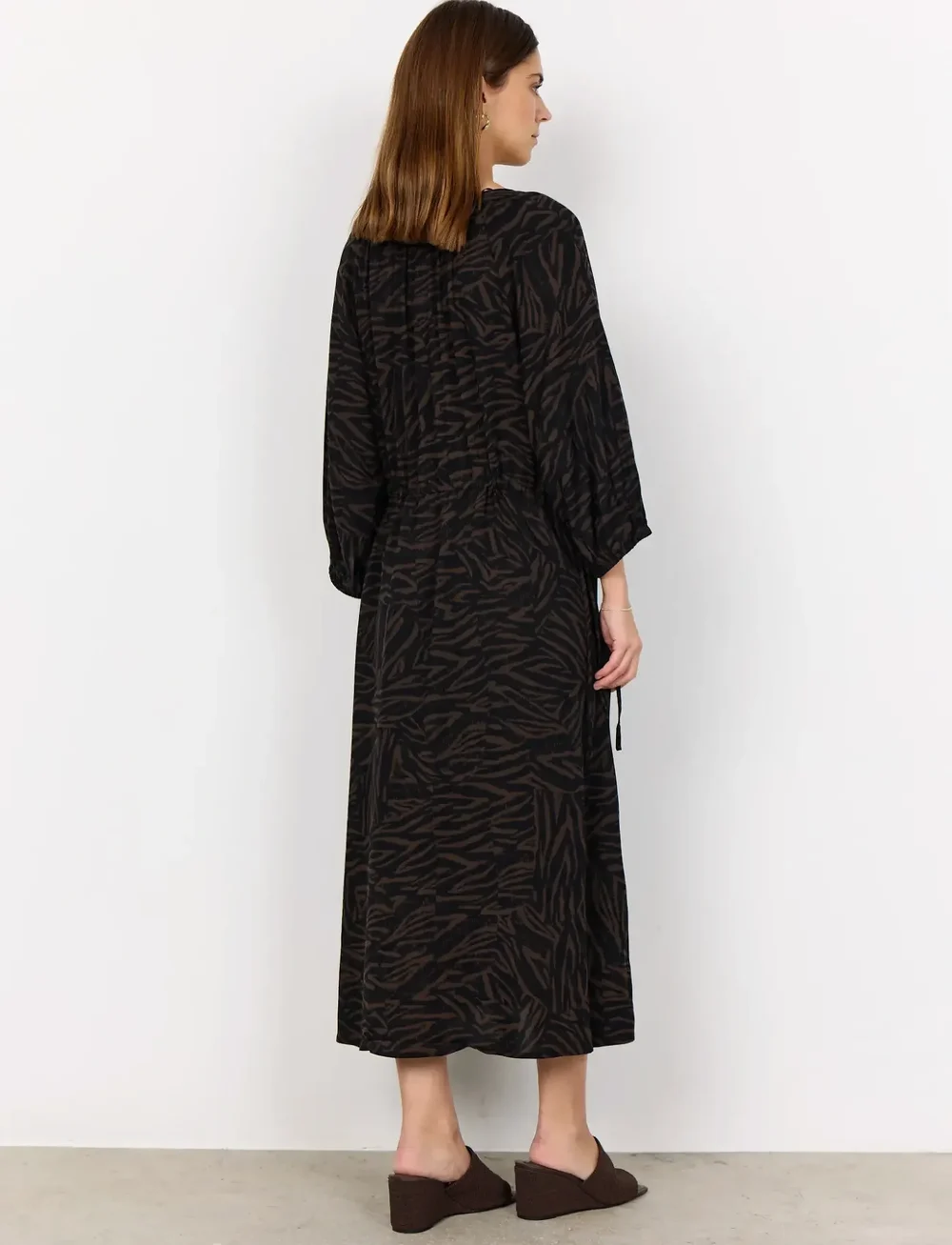 Soyaconcept - SC-SADE - maxi kjoler - 8694c hot fudge combi - 3