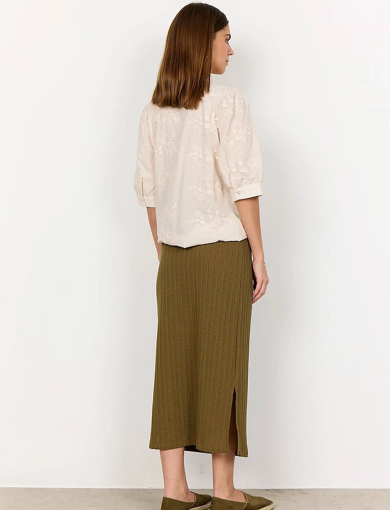 Soyaconcept - SC-SILVA - kurzämlige blusen - 1620 cream - 3