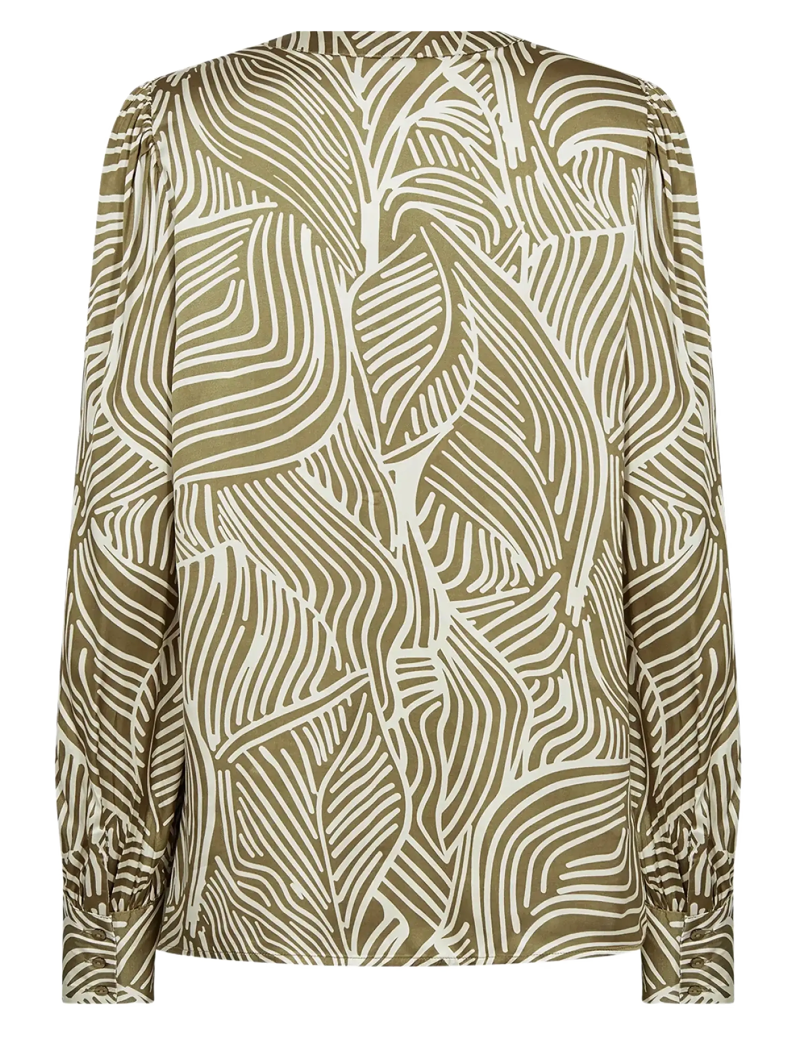 Soyaconcept - SC-SIGNORA - pikkade varrukatega pluusid - 7230 misty olive combi - 2