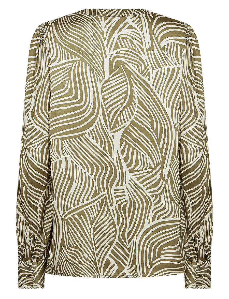Soyaconcept - SC-SIGNORA - blouses à manches longues - 7230 misty olive combi - 2