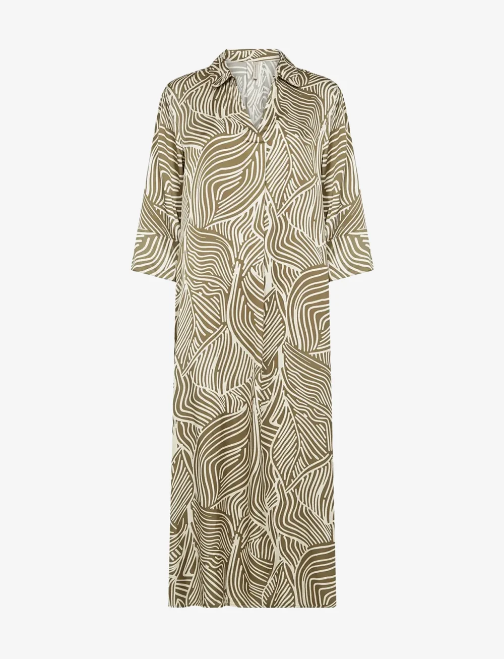 Soyaconcept - SC-SIGNORA - skjortekjoler - 7230 misty olive combi - 1