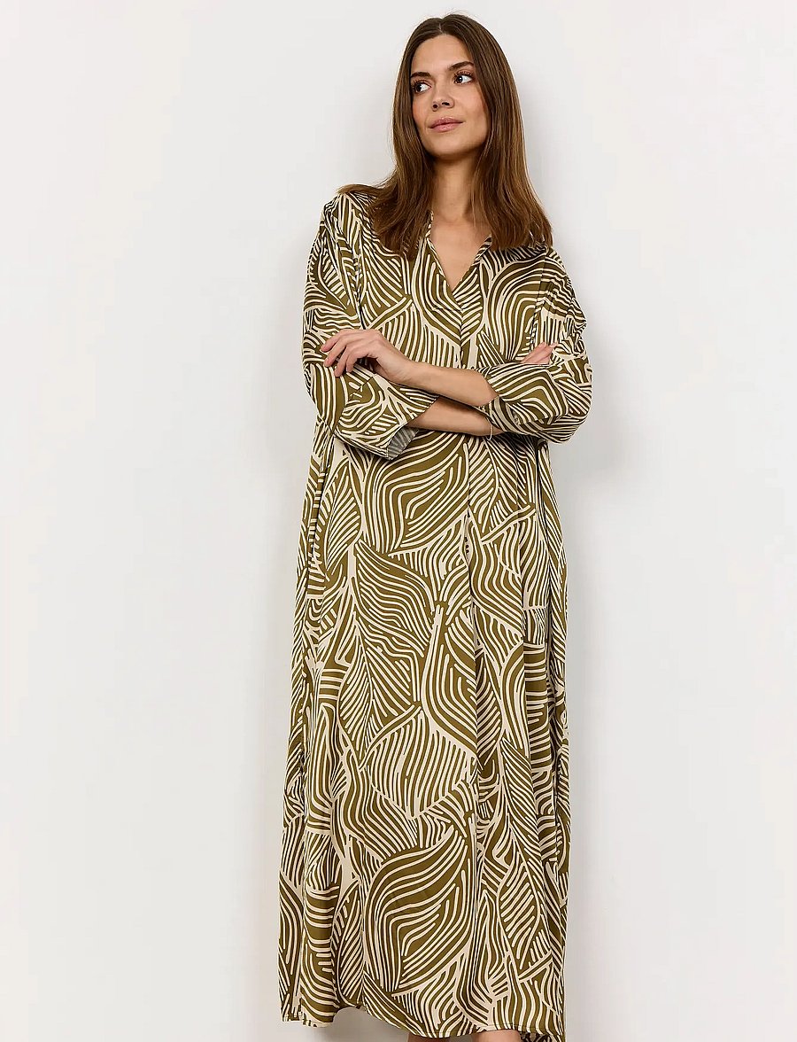 Soyaconcept - SC-SIGNORA - hemdkleider - 7230 misty olive combi - 0