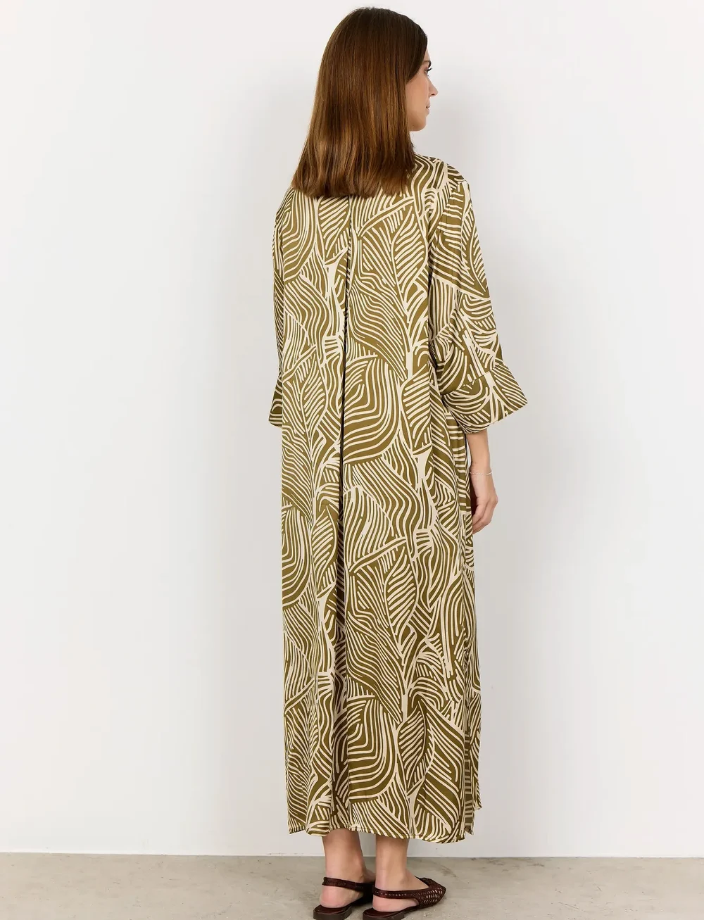 Soyaconcept - SC-SIGNORA - skjortekjoler - 7230 misty olive combi - 3