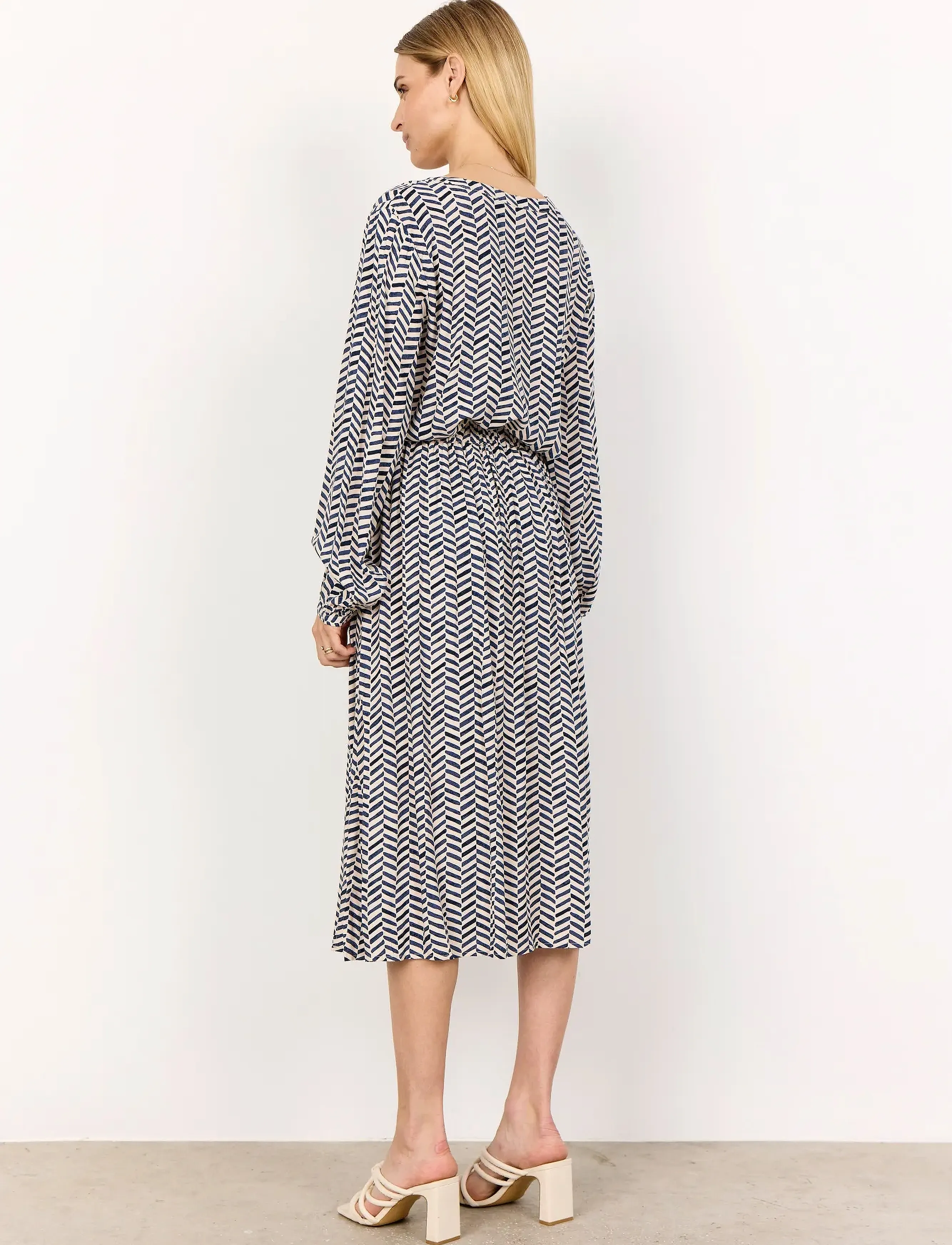 Soyaconcept - SC-SELIA - long sleeved blouses - 6910 navy combi - 3