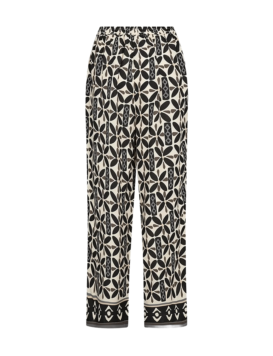 Soyaconcept - SC-SANDRA - hose mit geradem bein - 9999 black combi - 1