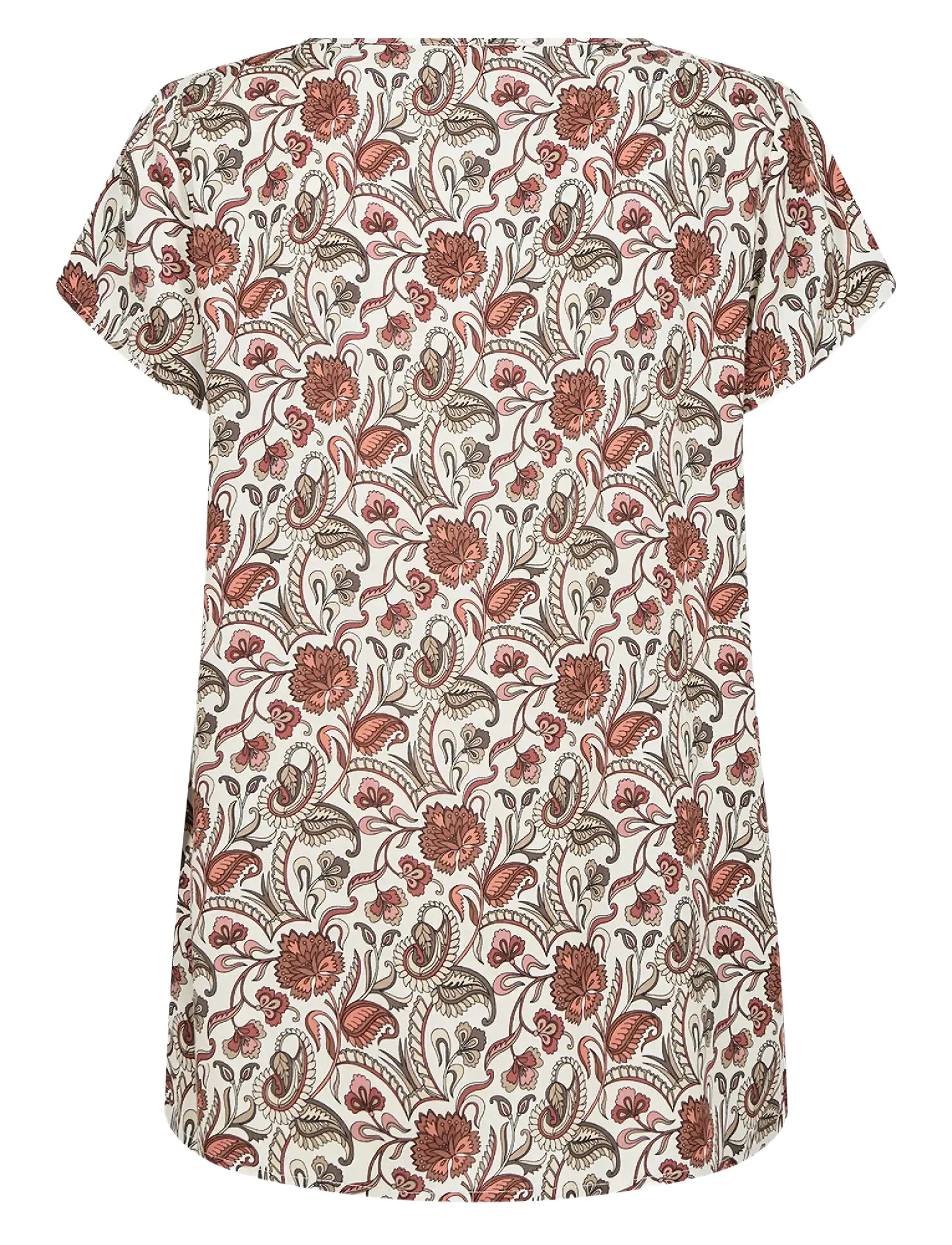 Soyaconcept - SC-SAMEA - short-sleeved blouses - 4577c mineral red combi - 2