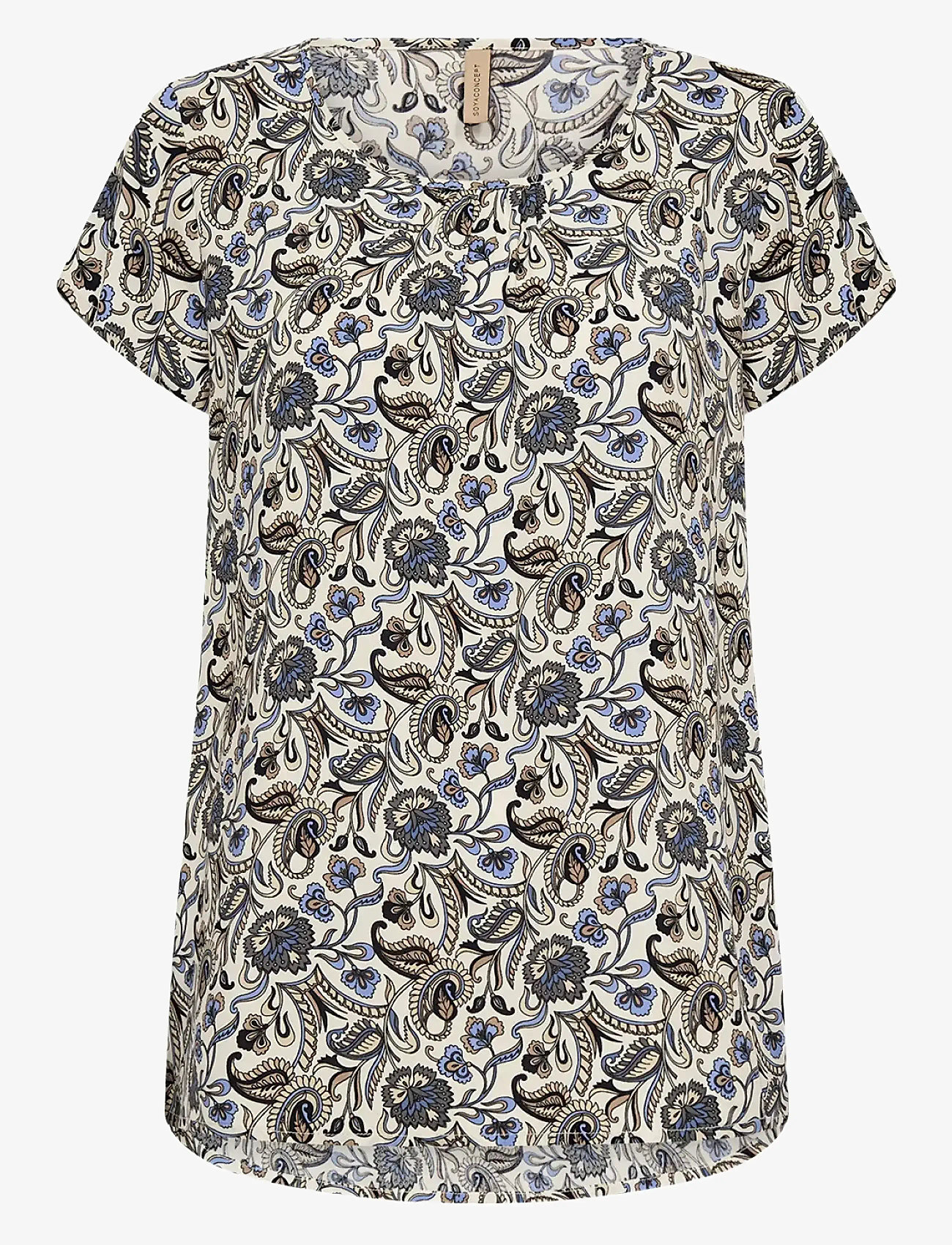 Soyaconcept - SC-SAMEA - lühikeste varrukatega pluusid - 6252c hydrangea combi - 0