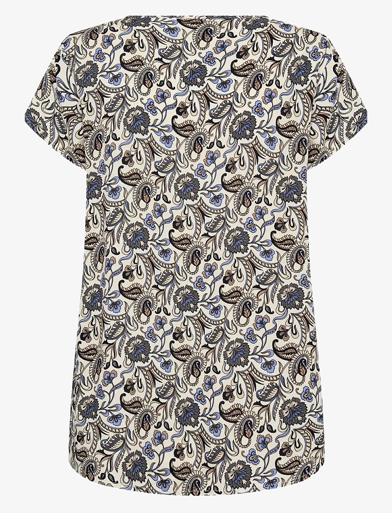 Soyaconcept - SC-SAMEA - lühikeste varrukatega pluusid - 6252c hydrangea combi - 1