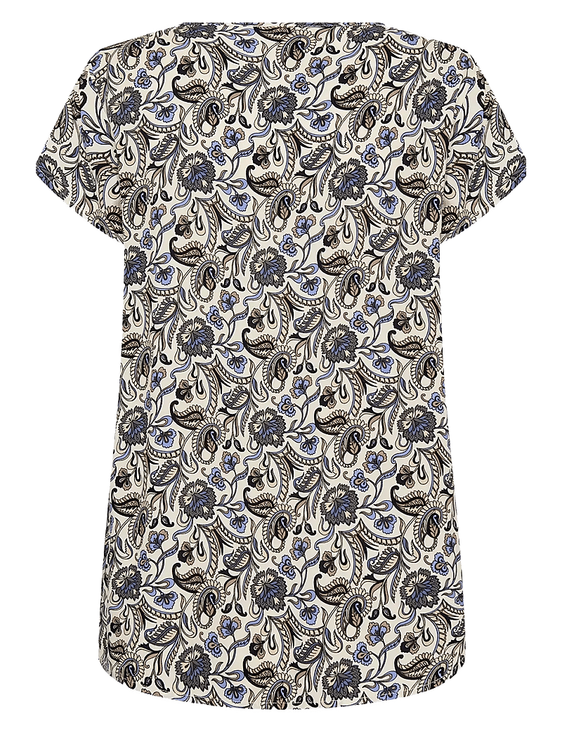 Soyaconcept - SC-SAMEA - kortærmede bluser - 6252c hydrangea combi - 1