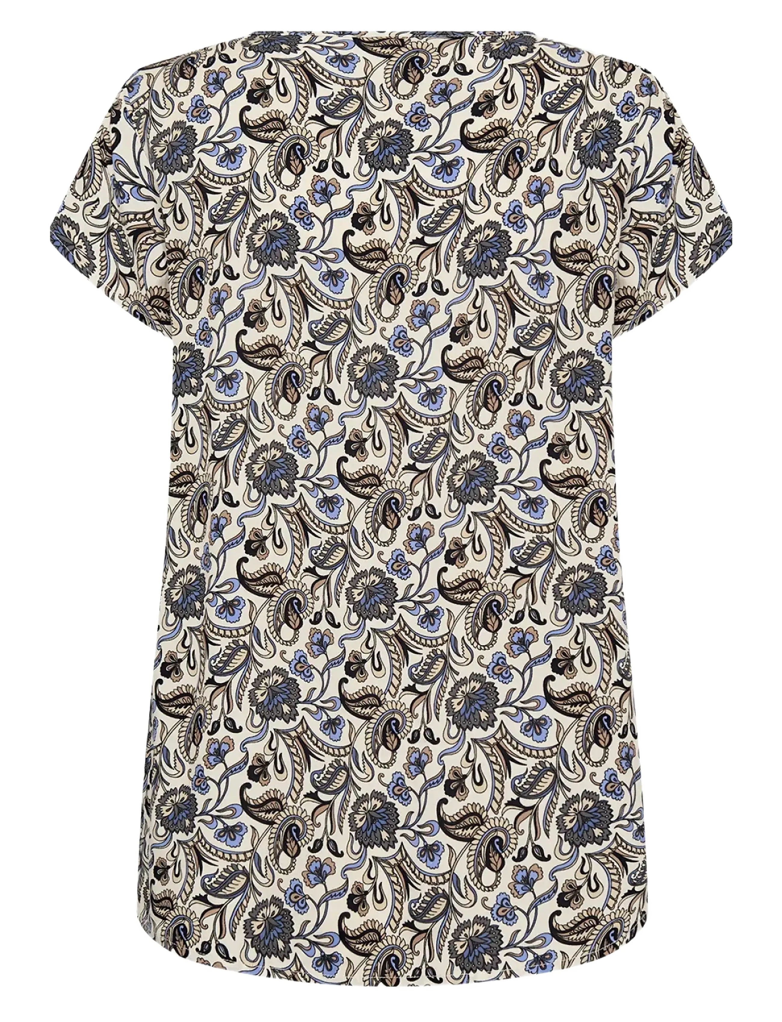 Soyaconcept - SC-SAMEA - lühikeste varrukatega pluusid - 6252c hydrangea combi - 1