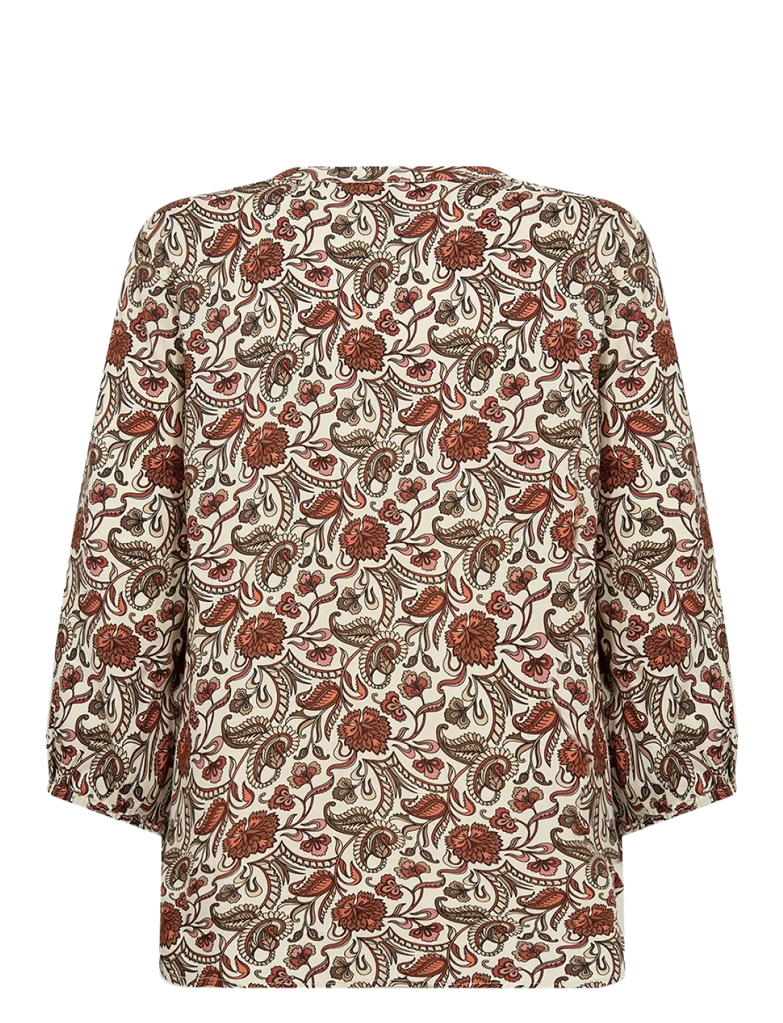 Soyaconcept - SC-SAMEA - long sleeved blouses - 4577c mineral red combi - 2