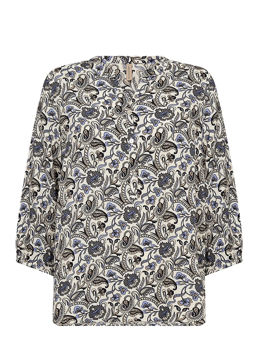 Soyaconcept - SC-SAMEA - langärmelige blusen - 6252c hydrangea combi - 0