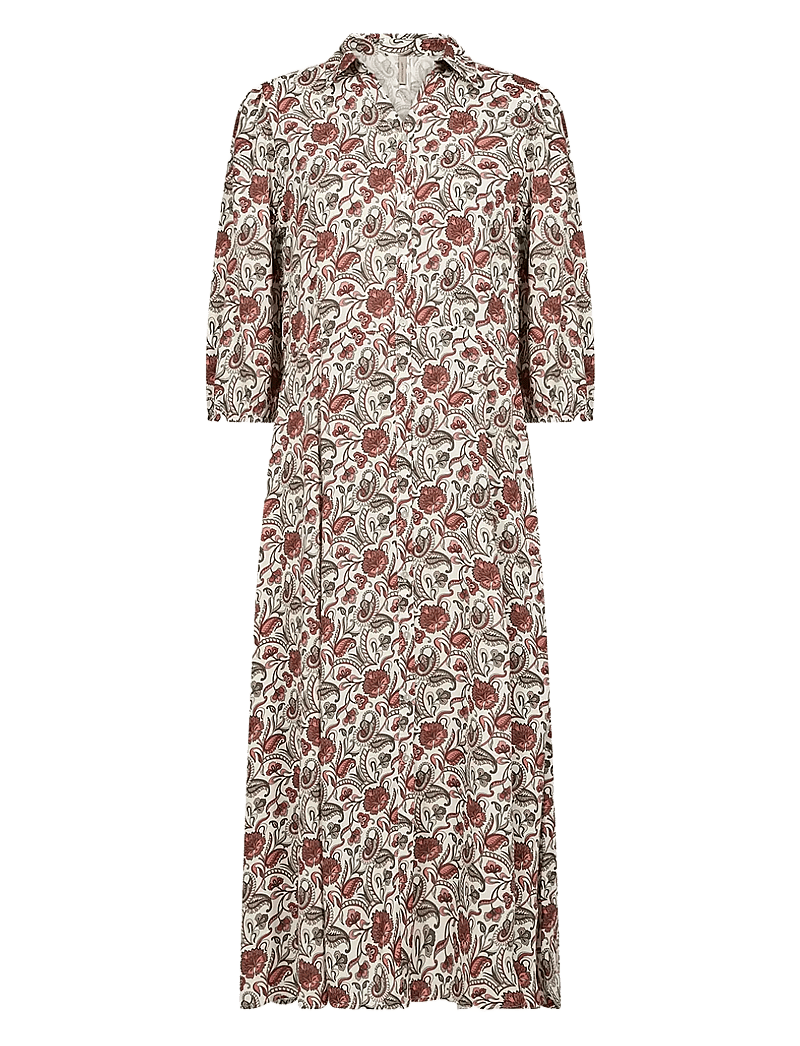 Soyaconcept - SC-SAMEA - skjortekjoler - 4577c mineral red combi - 1