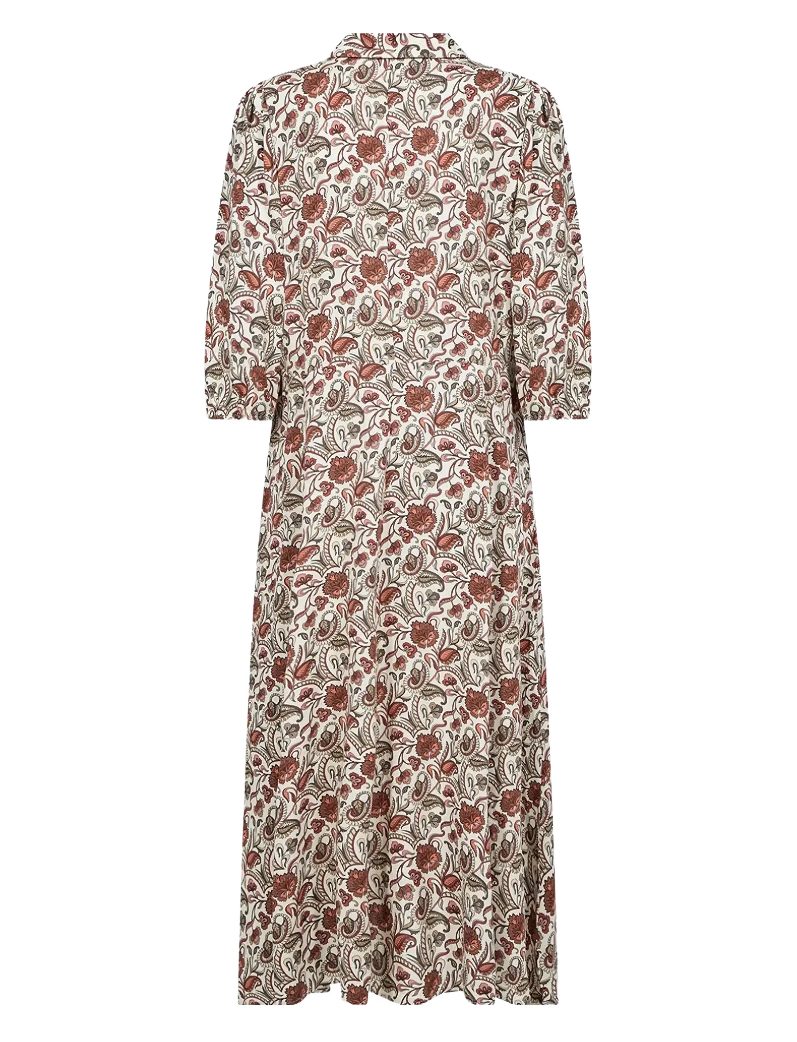 Soyaconcept - SC-SAMEA - skjortekjoler - 4577c mineral red combi - 2