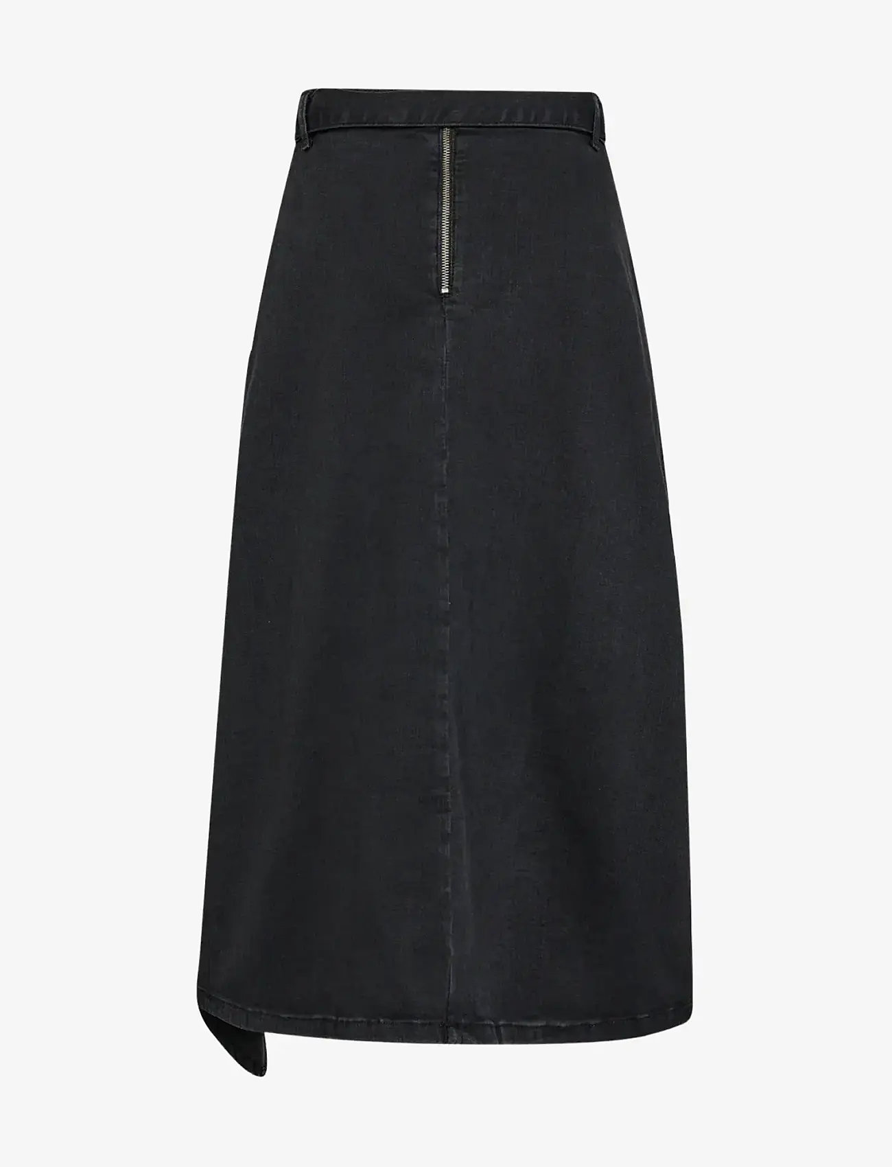 Soyaconcept - SC-KIMBERLY - midi kjolar - 2644 dark grey denim - 2