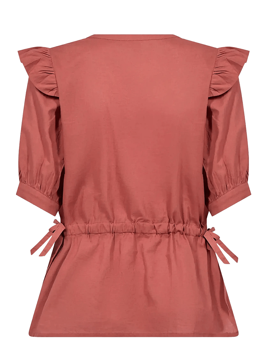 Soyaconcept - SC-CALISTE - kortärmade skjortor - 4577 mineral red - 2