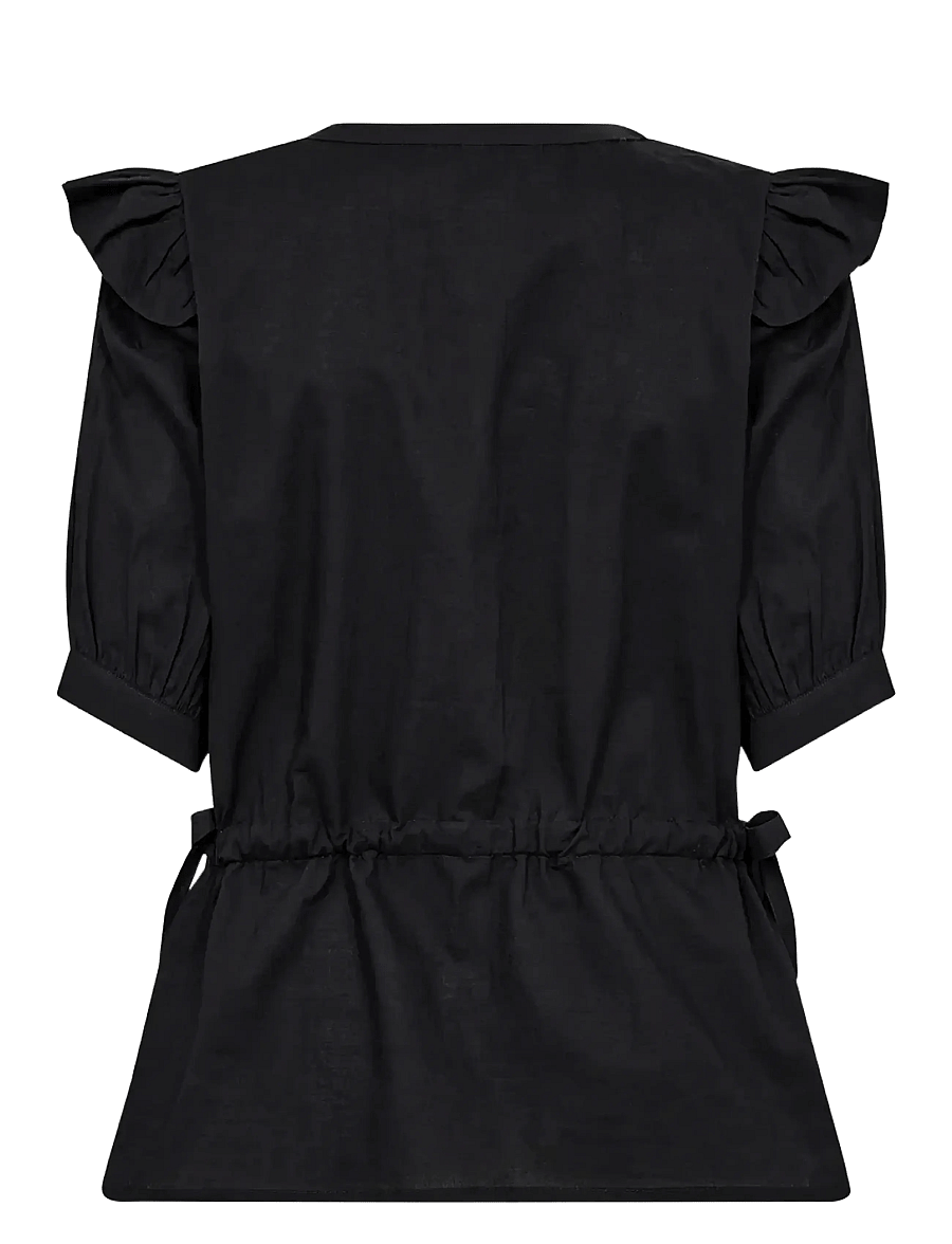 Soyaconcept - SC-CALISTE - lyhythihaiset kauluspaidat - 9999 black - 2