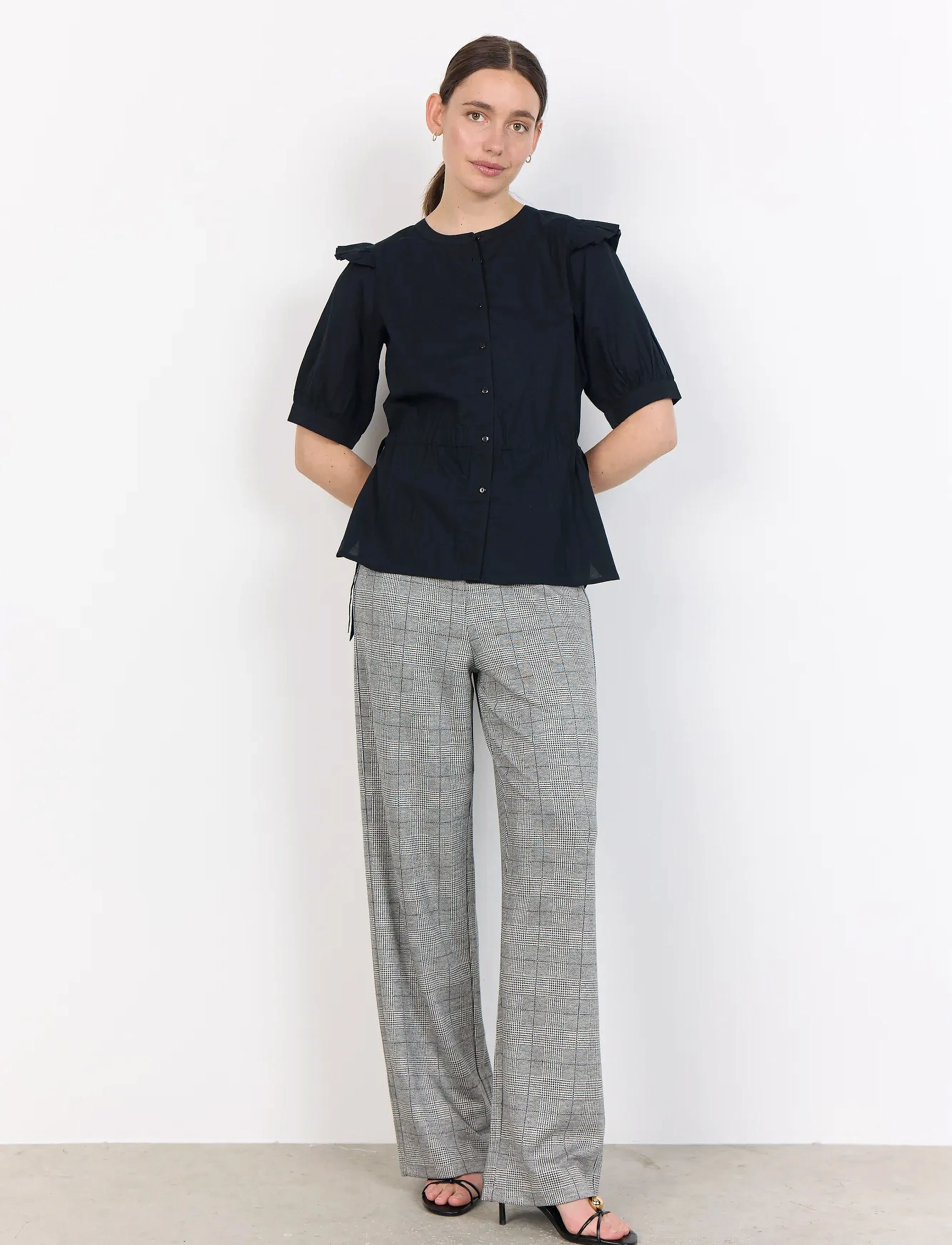 Soyaconcept - SC-CALISTE - kurzärmlige hemden - 9999 black - 4