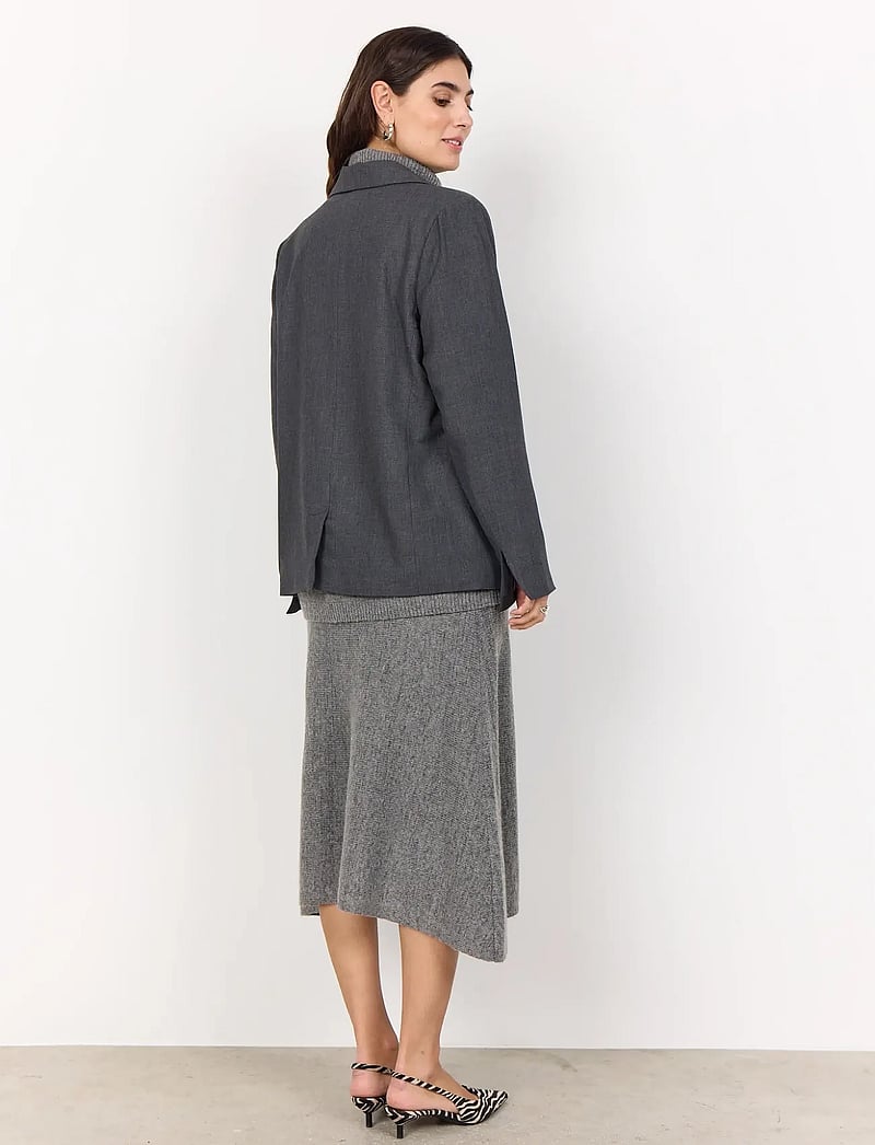 Soyaconcept - SC-VENUS - enkeltradede blazere - 99870 dark earth melange - 3