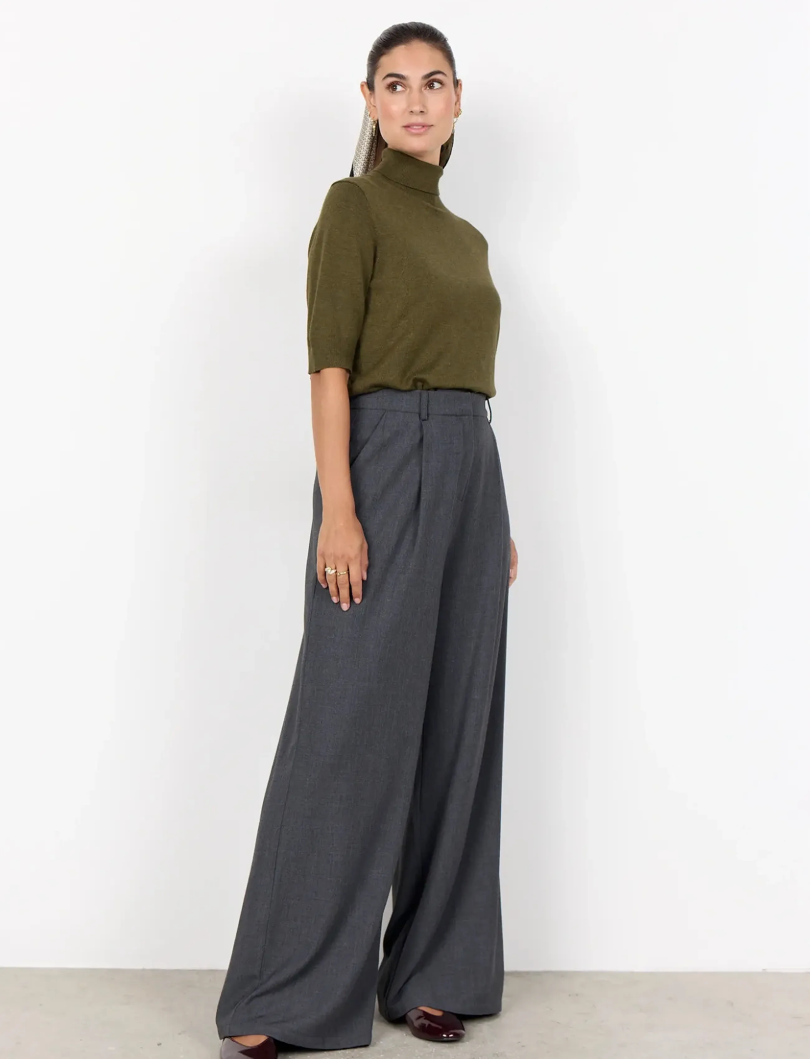 Soyaconcept Sc-Venus, 44, Grey, Bukser > Brede Ben, Dame