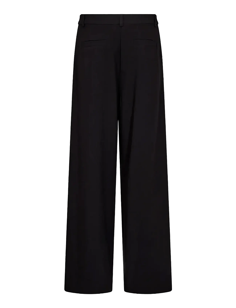 Soyaconcept - SC-VENUS - leveälahkeiset housut - 9999 black - 2